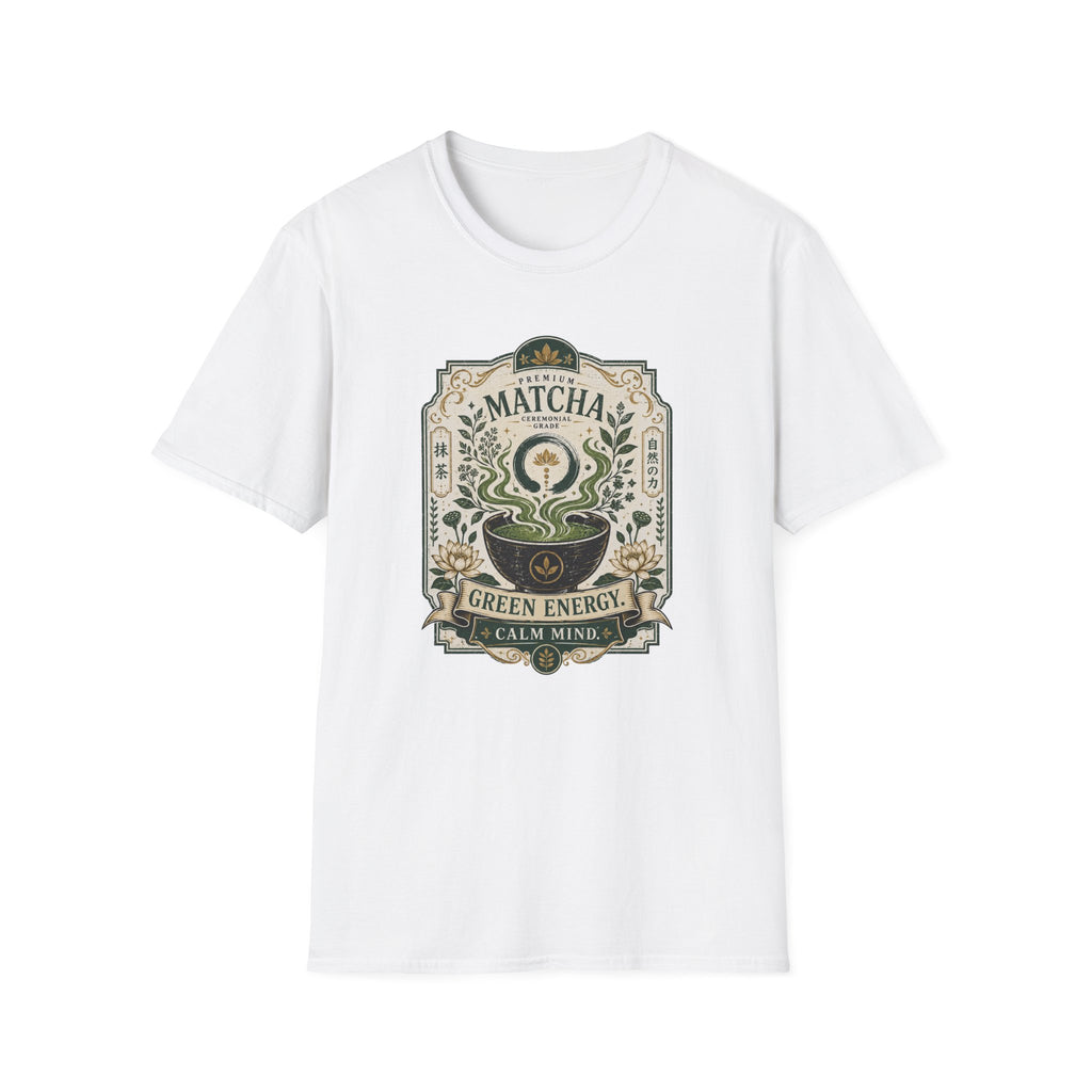 Matcha Green Energy Calm Mind T-Shirt
