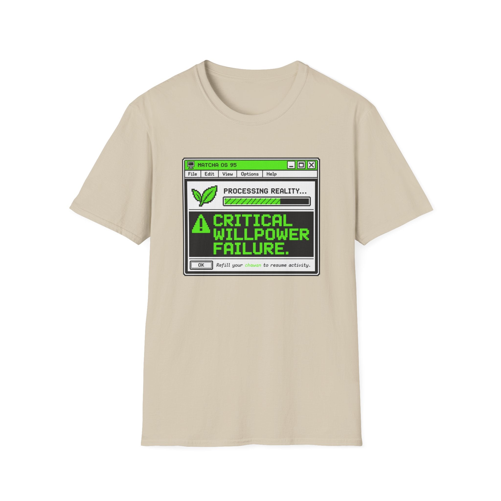 Critical Will Power Failure T-Shirt