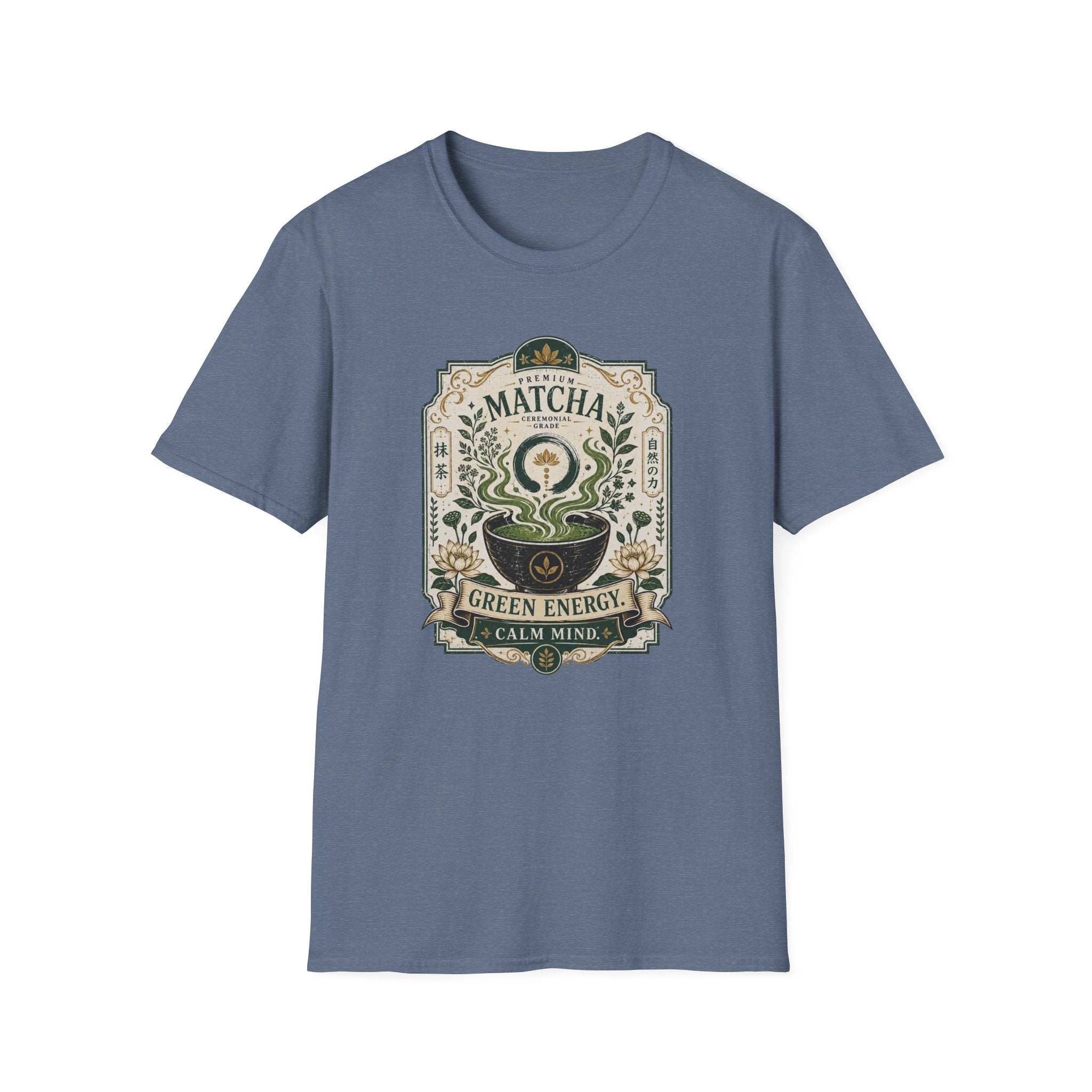 Matcha Green Energy Calm Mind T-Shirt