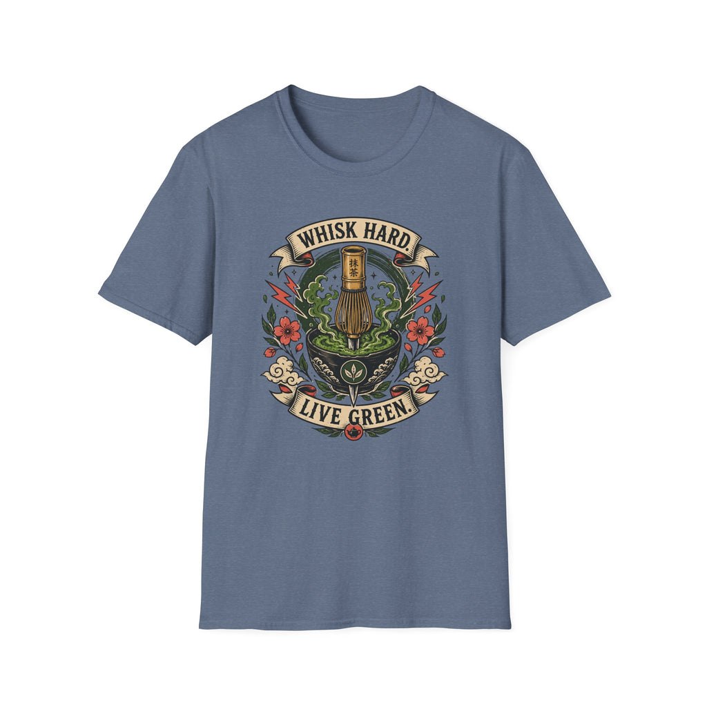 Whisk Hard Live Green T-Shirt