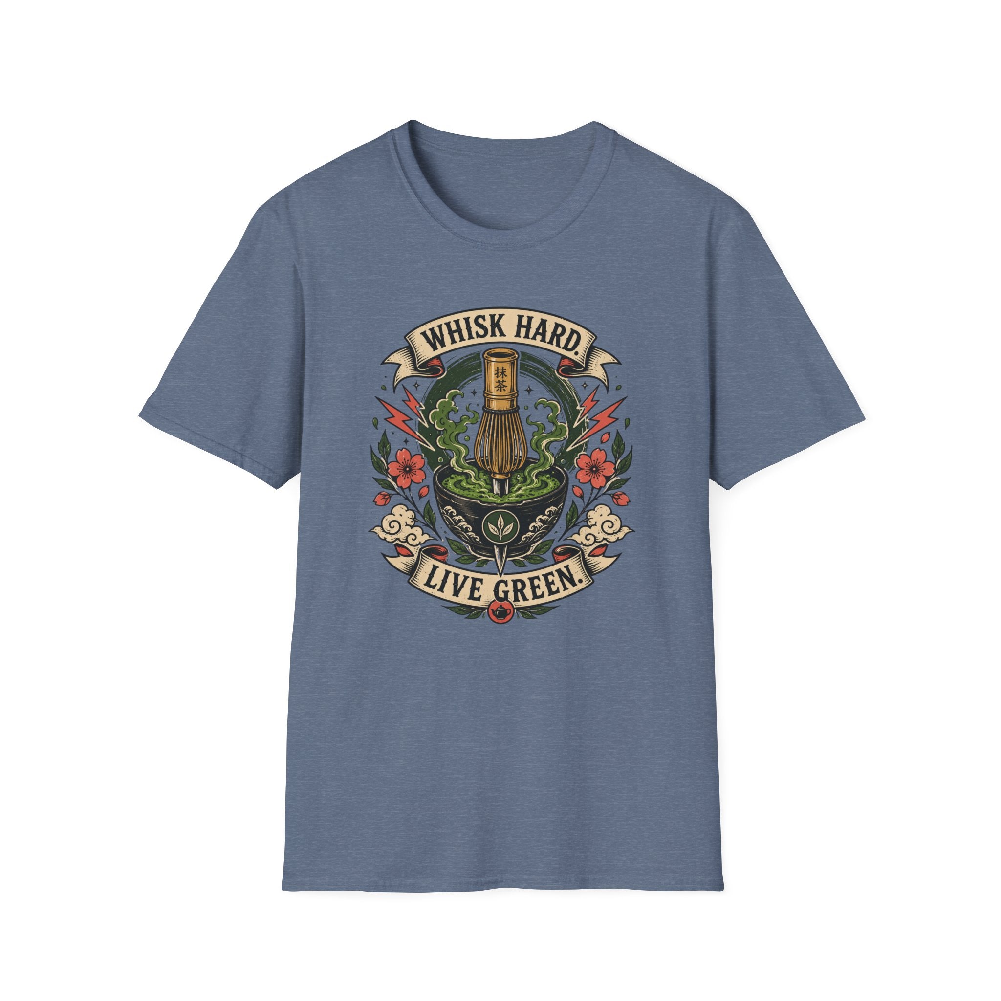 Whisk Hard Live Green T-Shirt