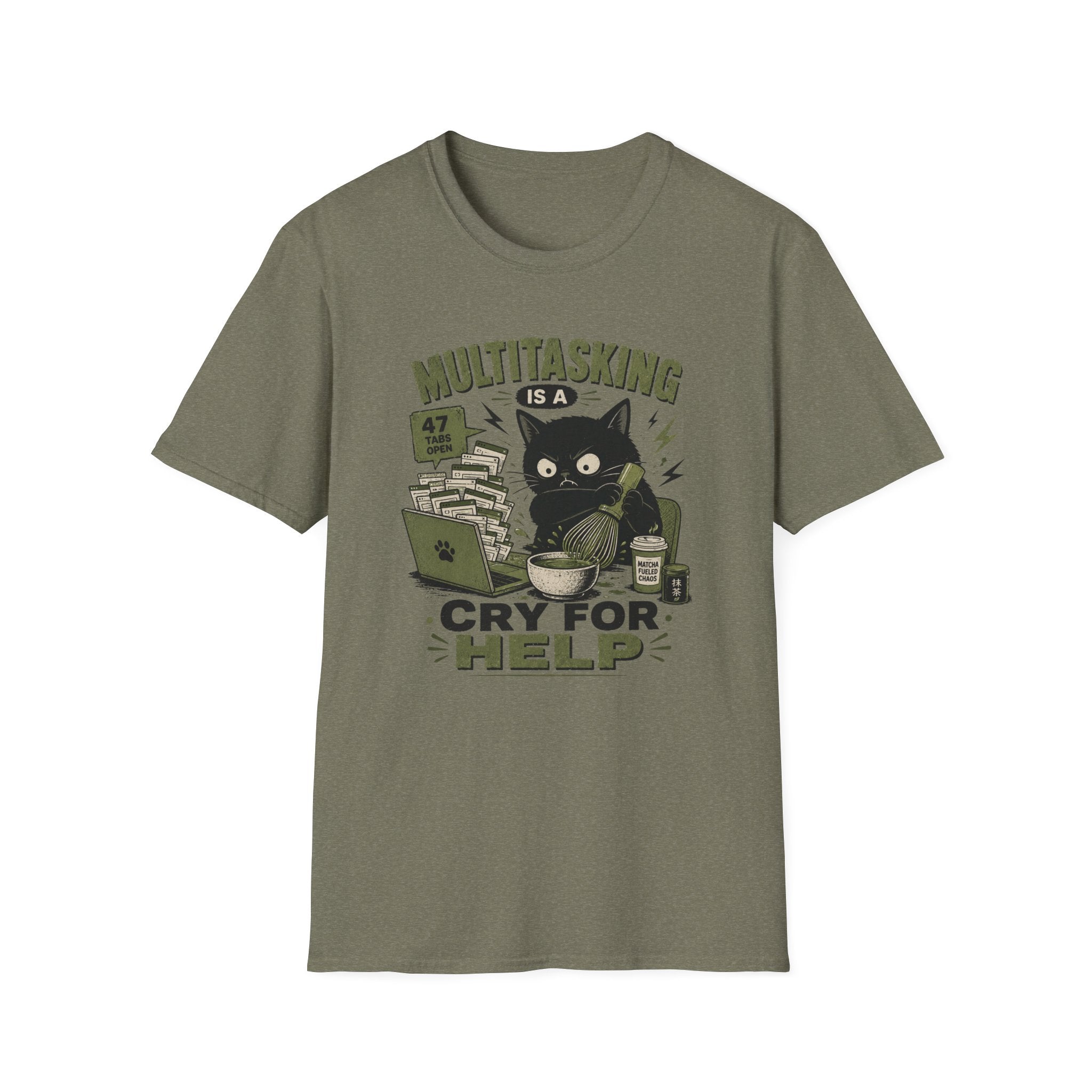 Multi Tasking Is A Cry For Help T-Shirt