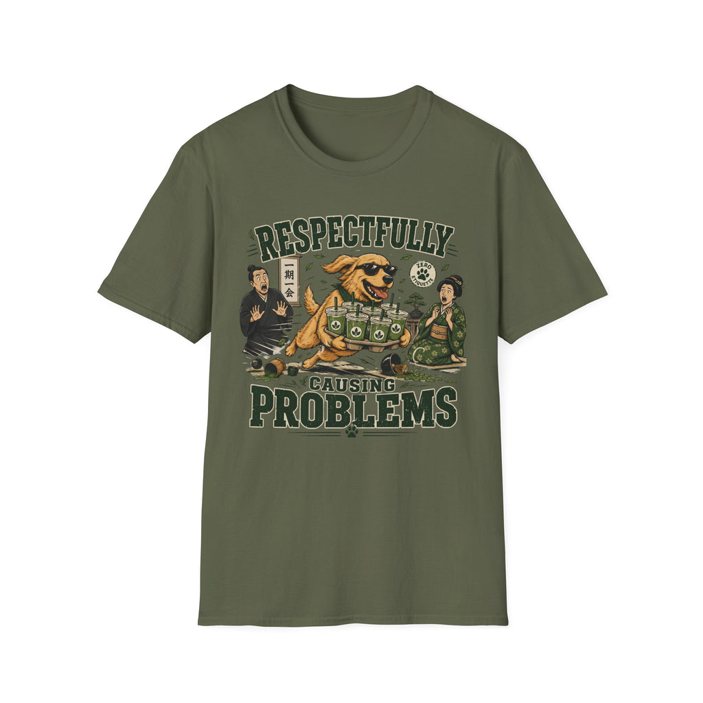Respectfully Causing Problems T-Shirt