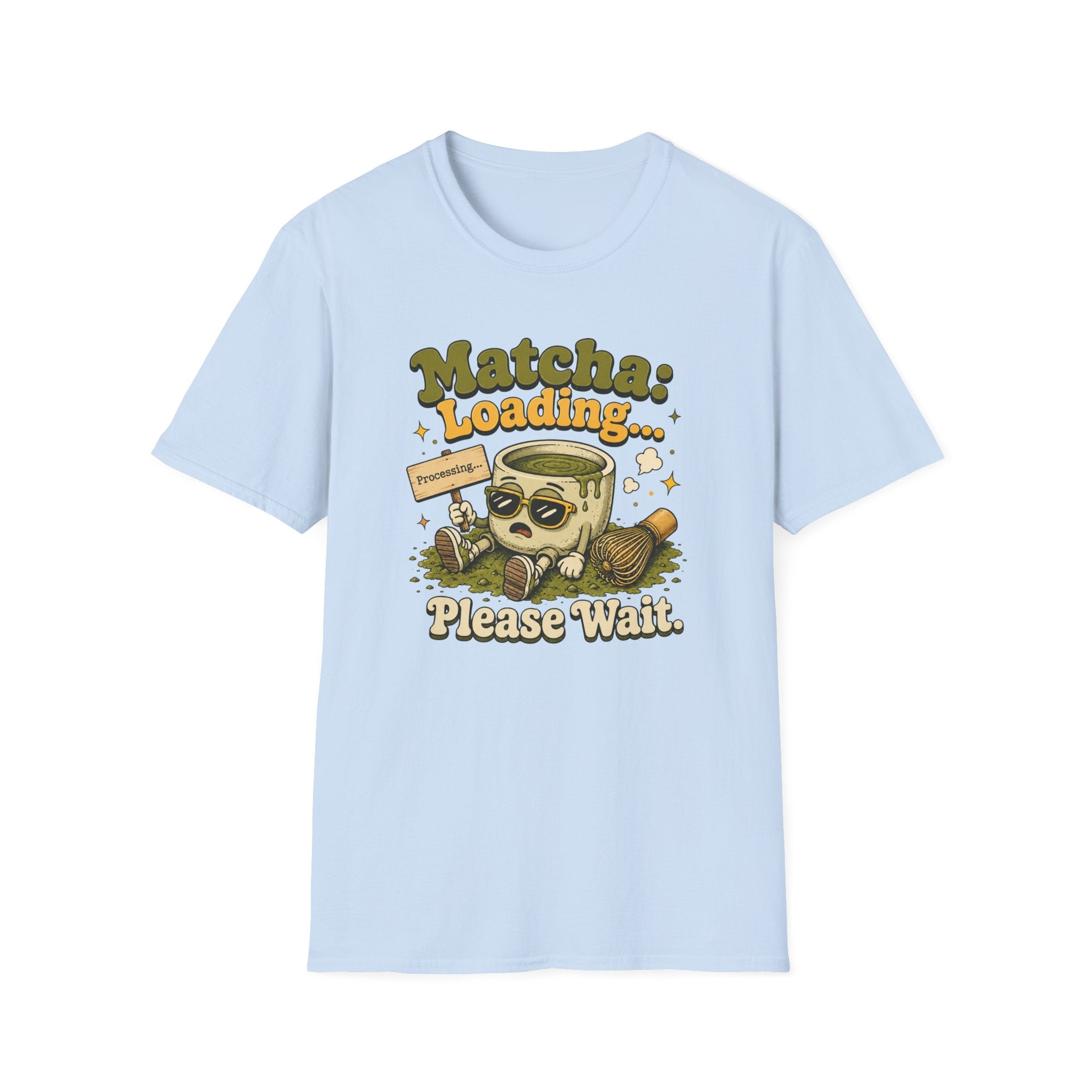 Matcha Loading Please Wait T-Shirt