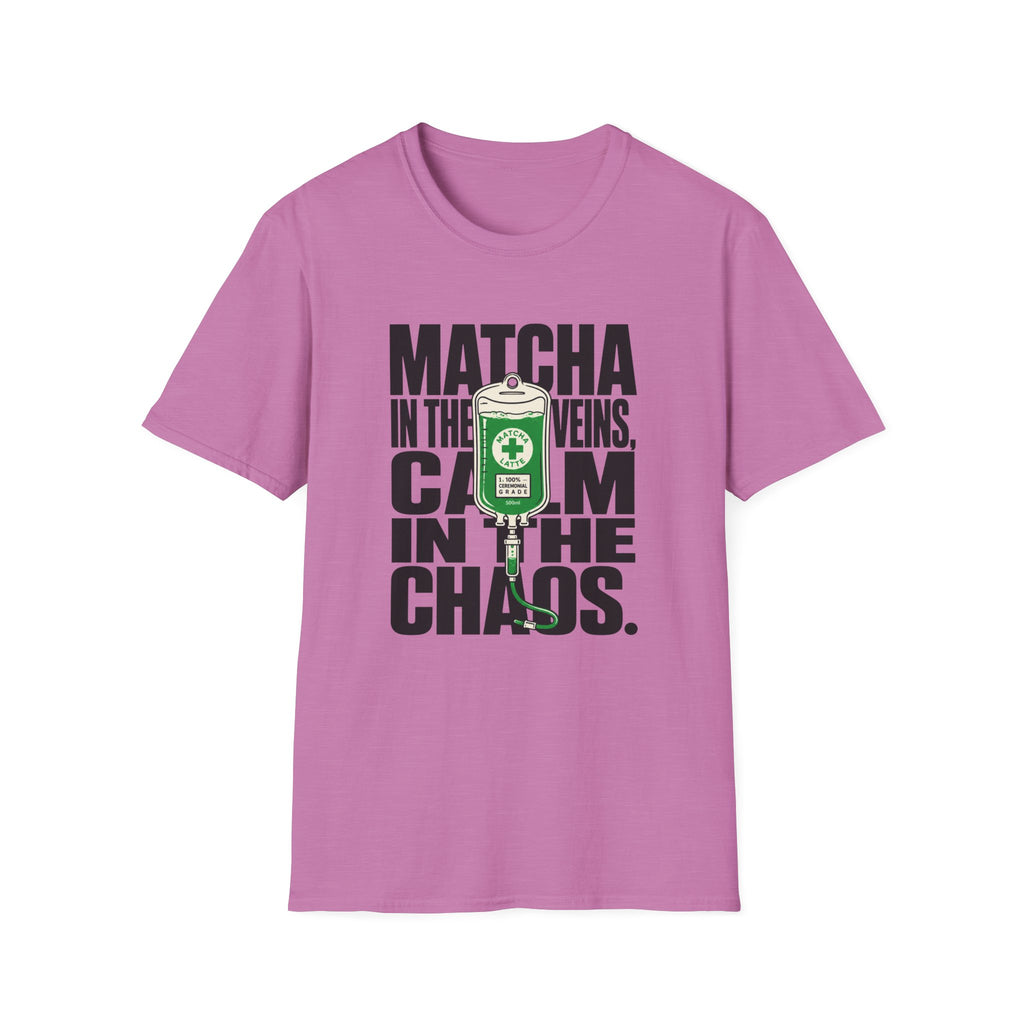 Matcha In The Veins Calm In The Chaos T-Shirt