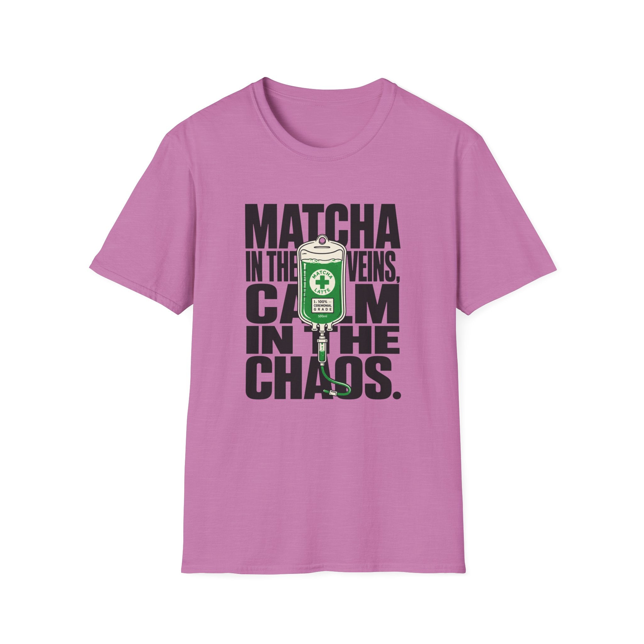 Matcha In The Veins Calm In The Chaos T-Shirt