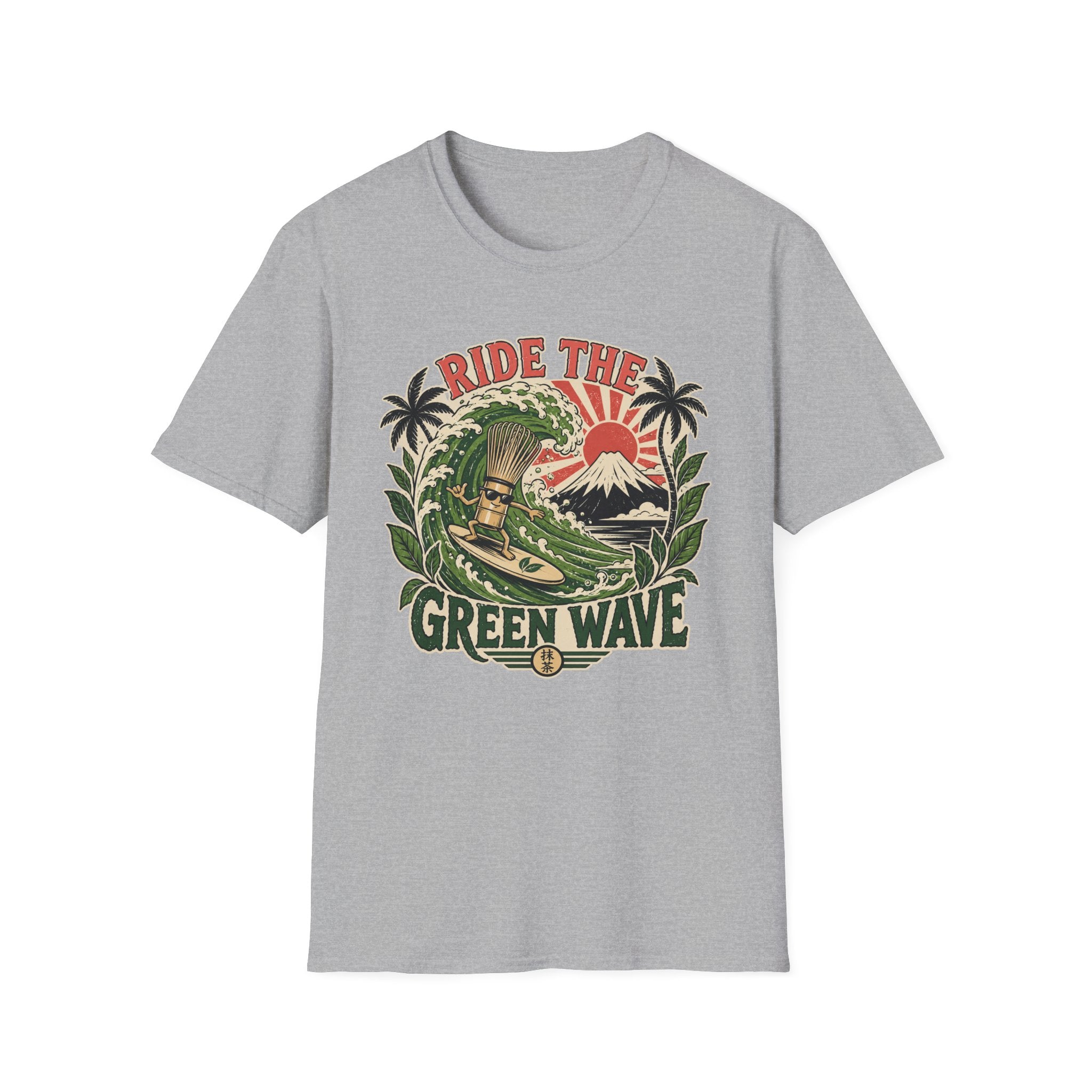 Ride The Green Wave  T-Shirt