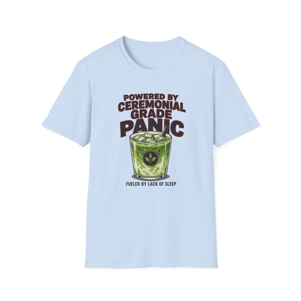 Powered By Ceremonial Grade Panic T-Shirt