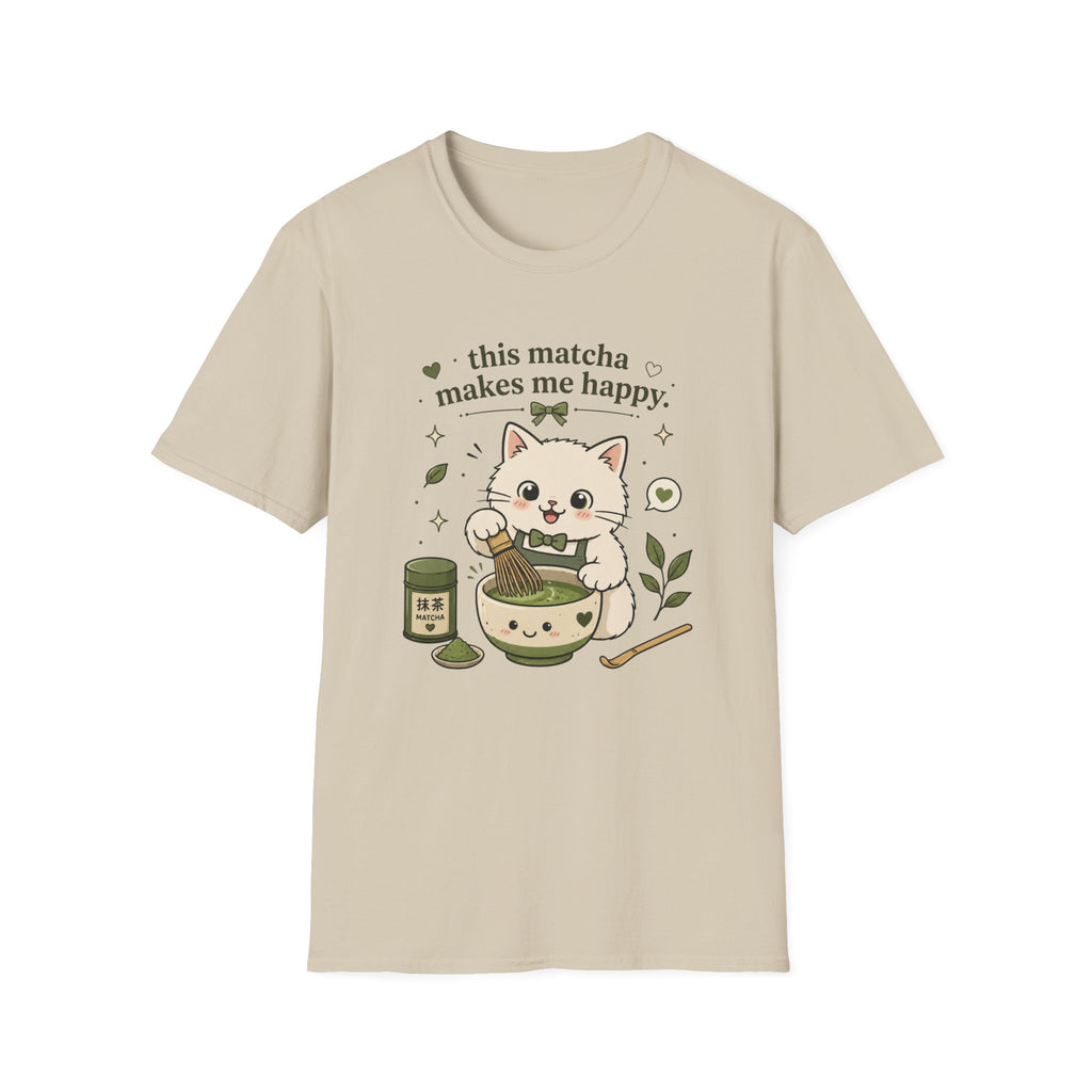 This Matcha Makes Me Happy Label T-Shirt