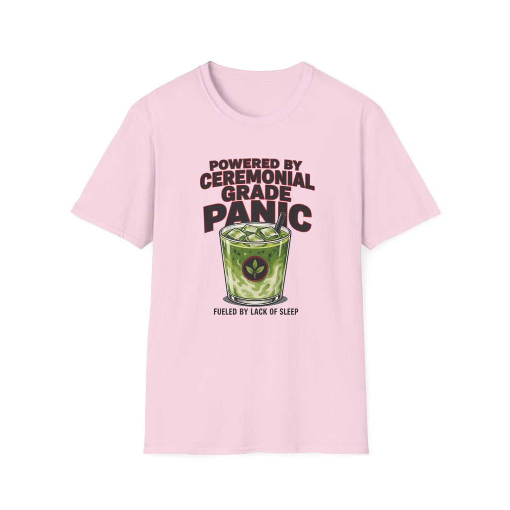 Powered By Ceremonial Grade Panic T-Shirt