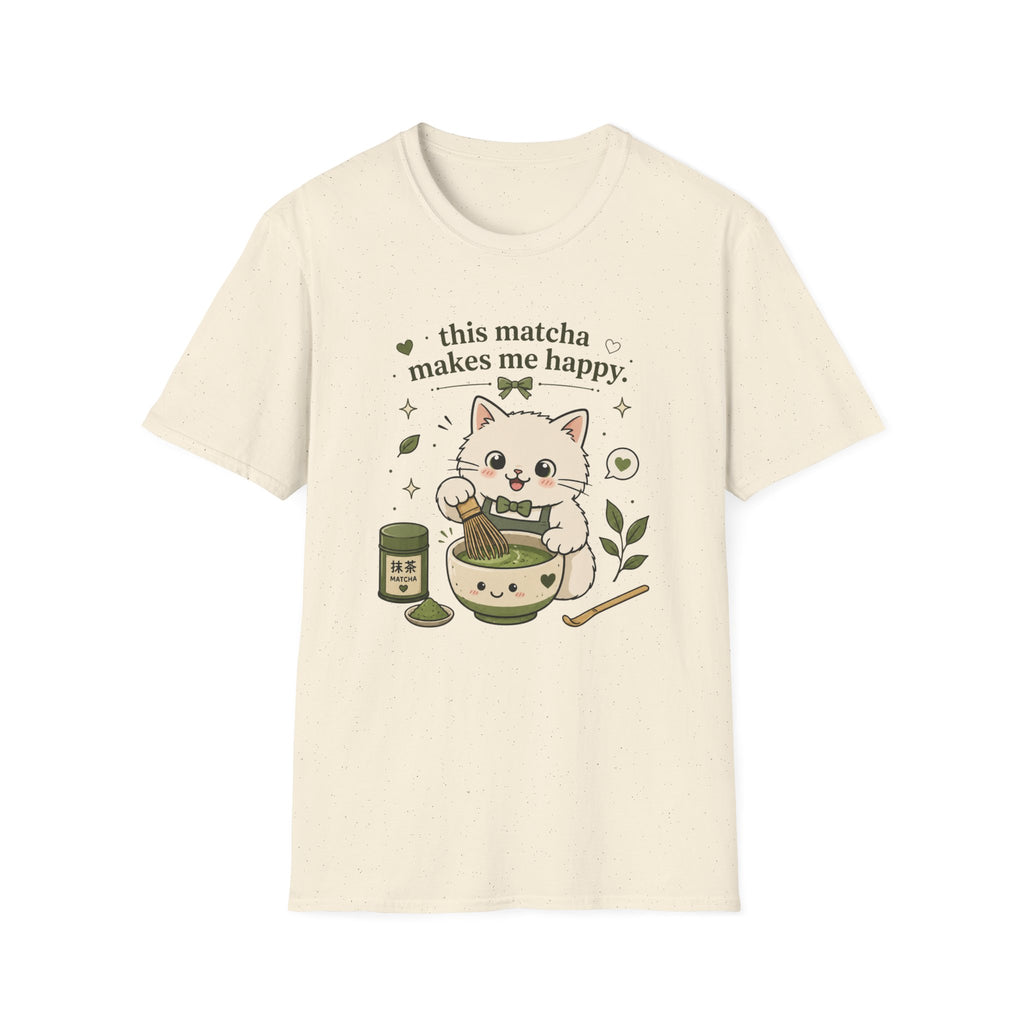 This Matcha Makes Me Happy Label T-Shirt