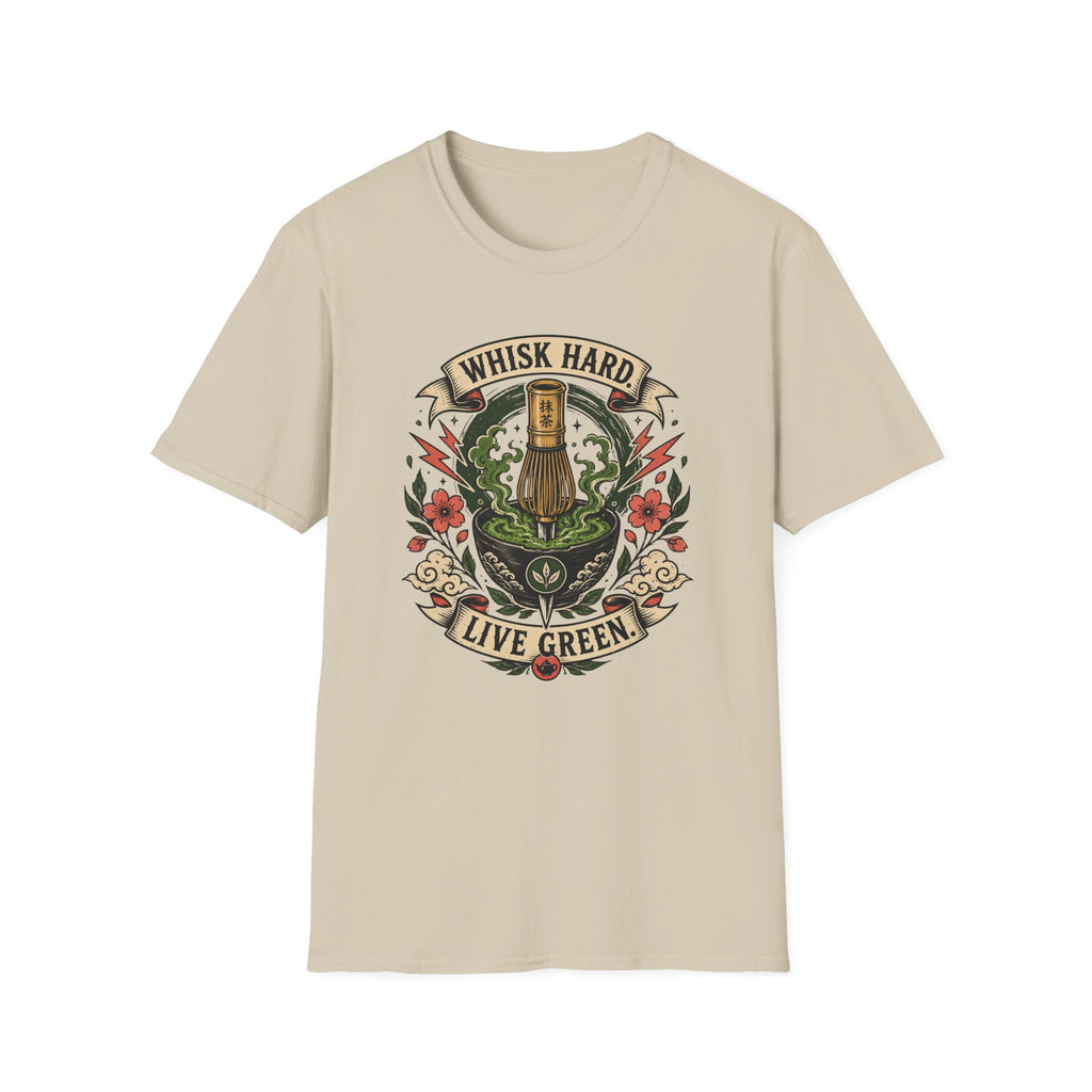 Whisk Hard Live Green T-Shirt