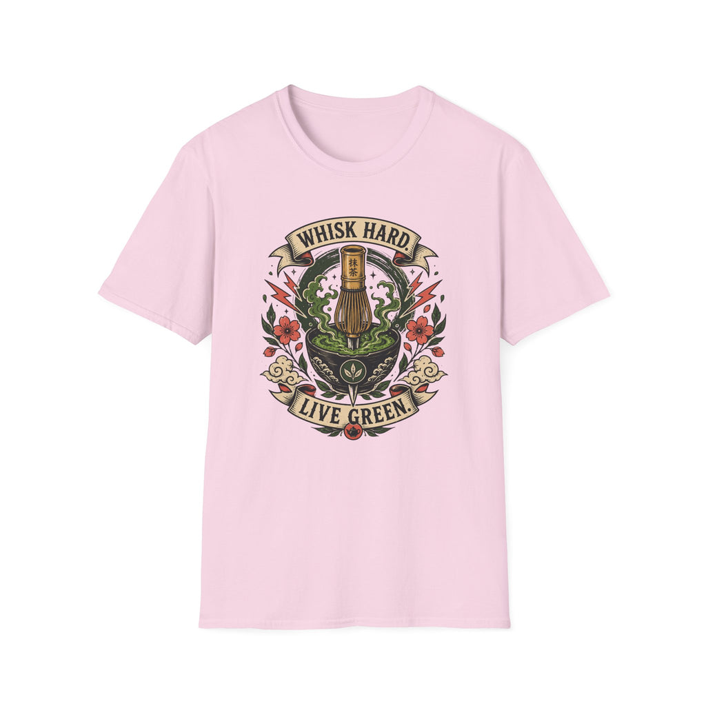 Whisk Hard Live Green T-Shirt