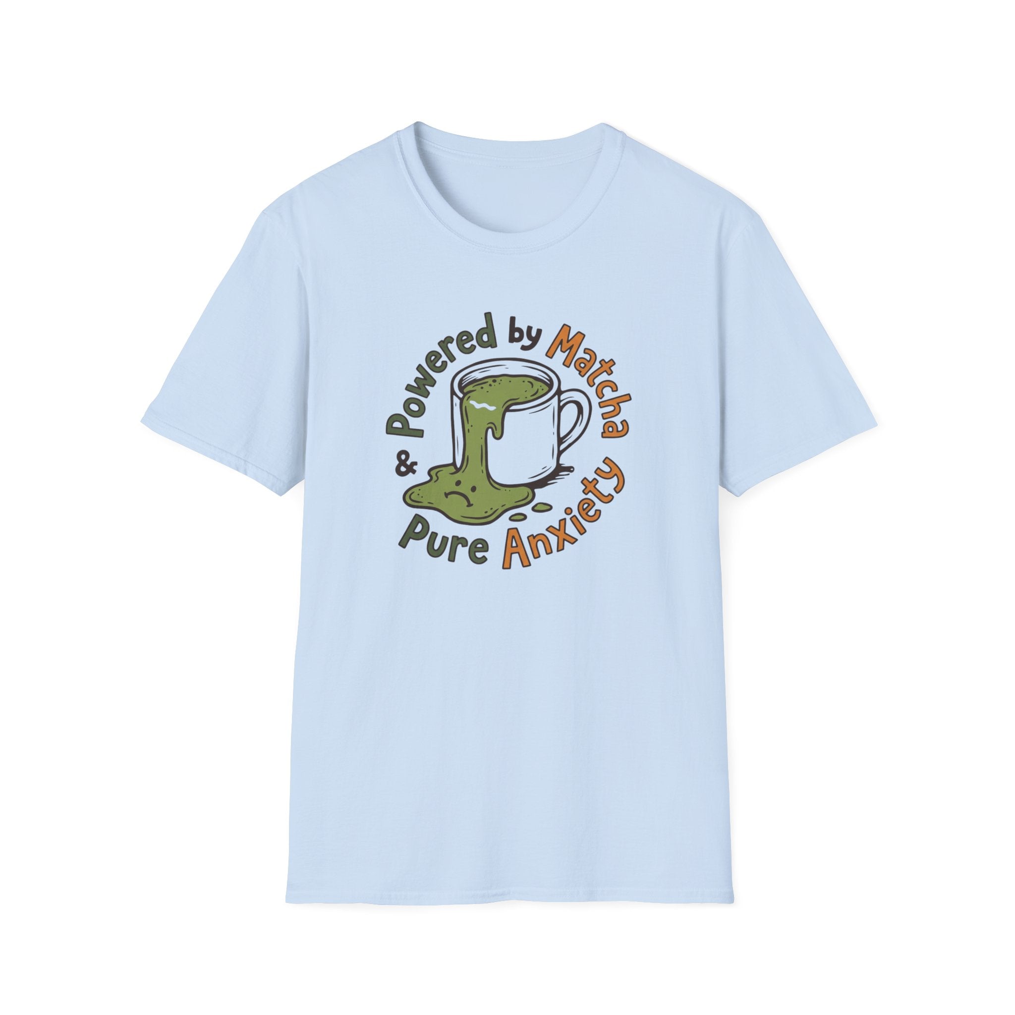 Powered By Matcha & Pure Anxiety T-Shirt