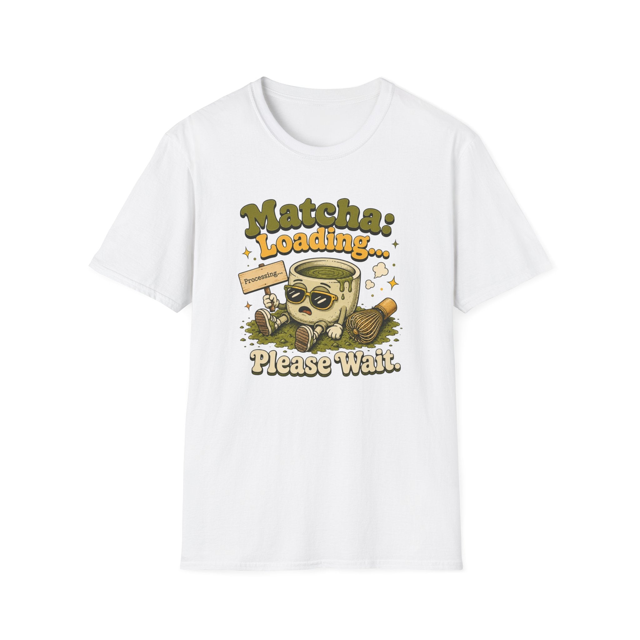 Matcha Loading Please Wait T-Shirt