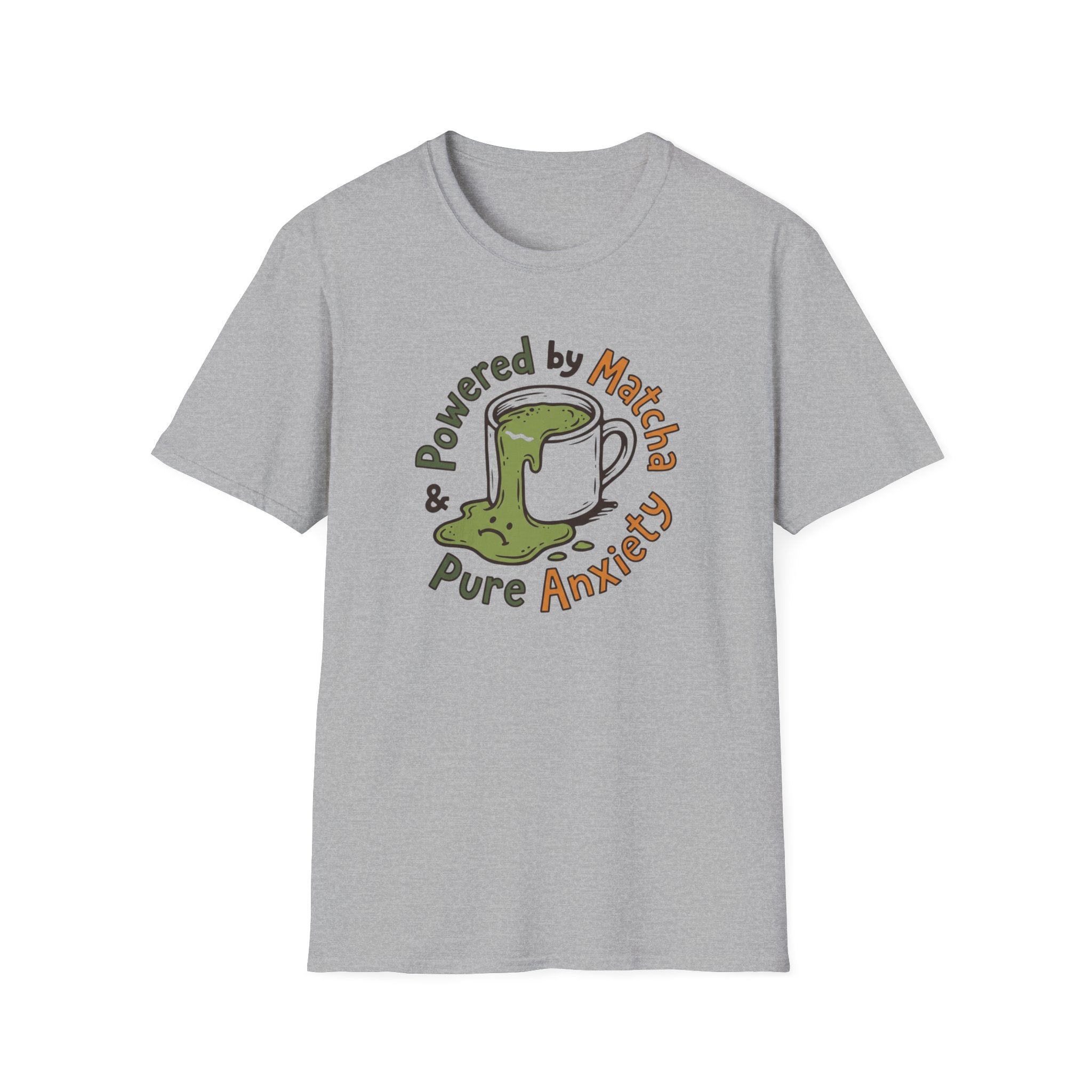 Powered By Matcha & Pure Anxiety T-Shirt