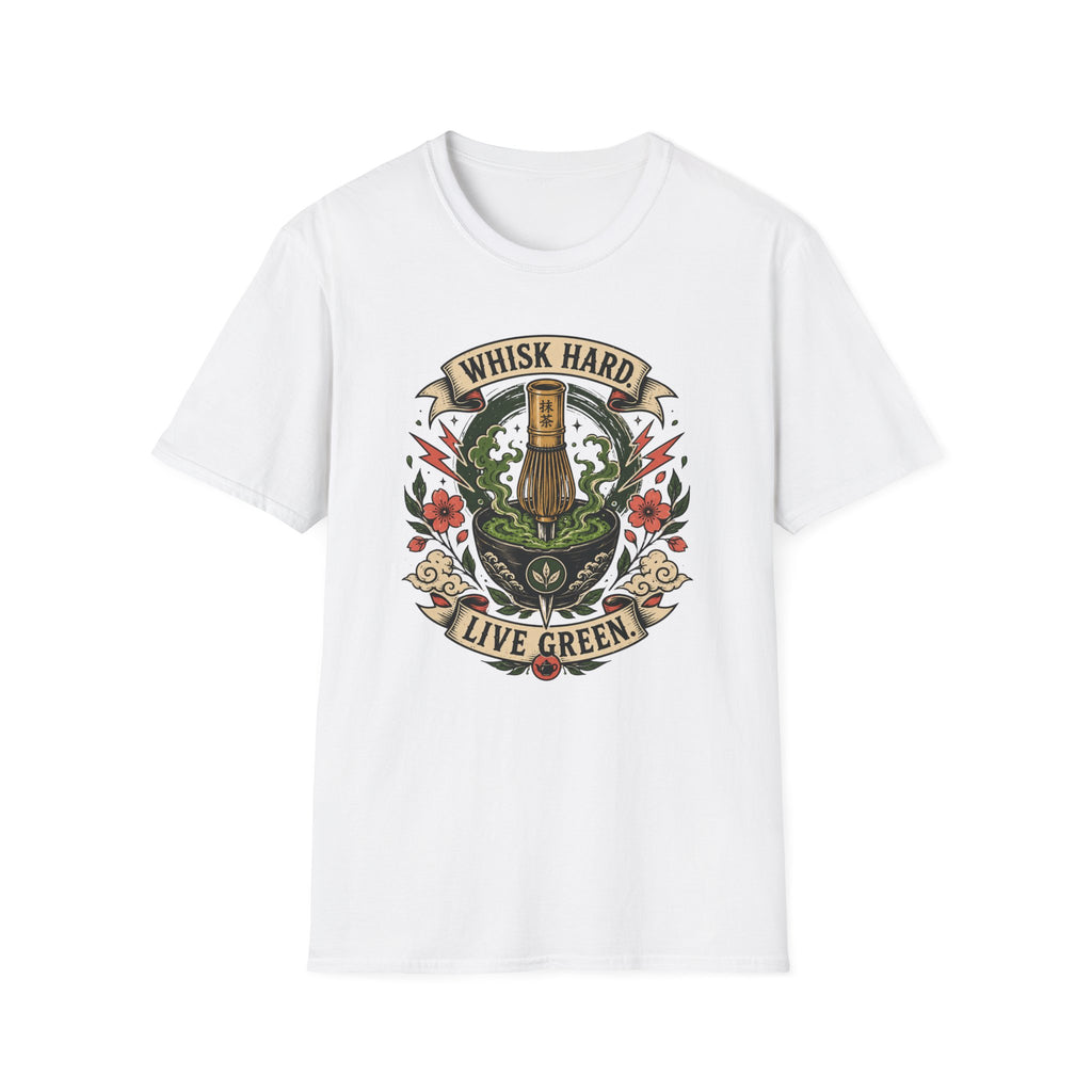 Whisk Hard Live Green T-Shirt