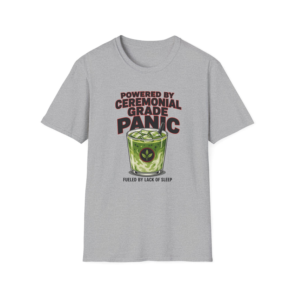 Powered By Ceremonial Grade Panic T-Shirt