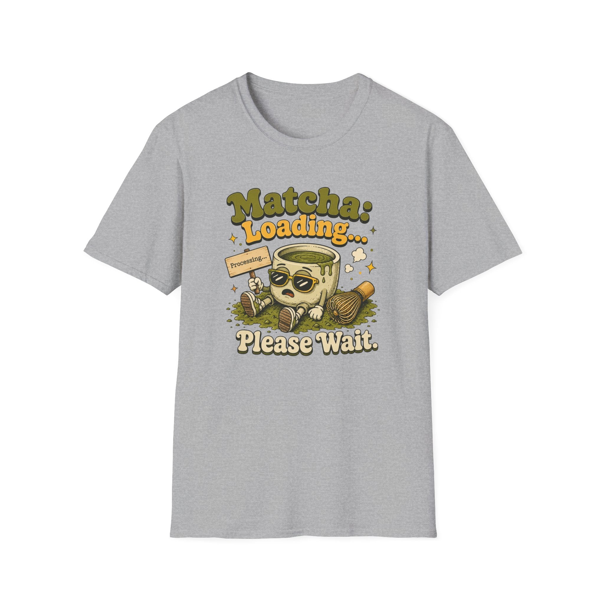 Matcha Loading Please Wait T-Shirt