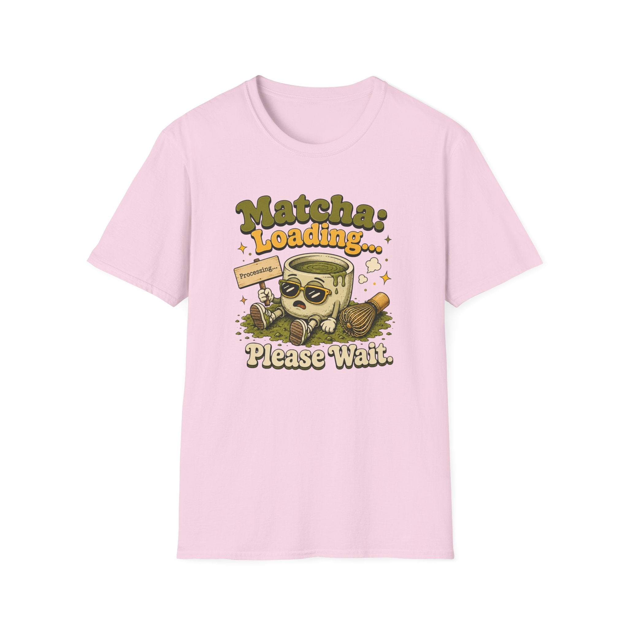 Matcha Loading Please Wait T-Shirt