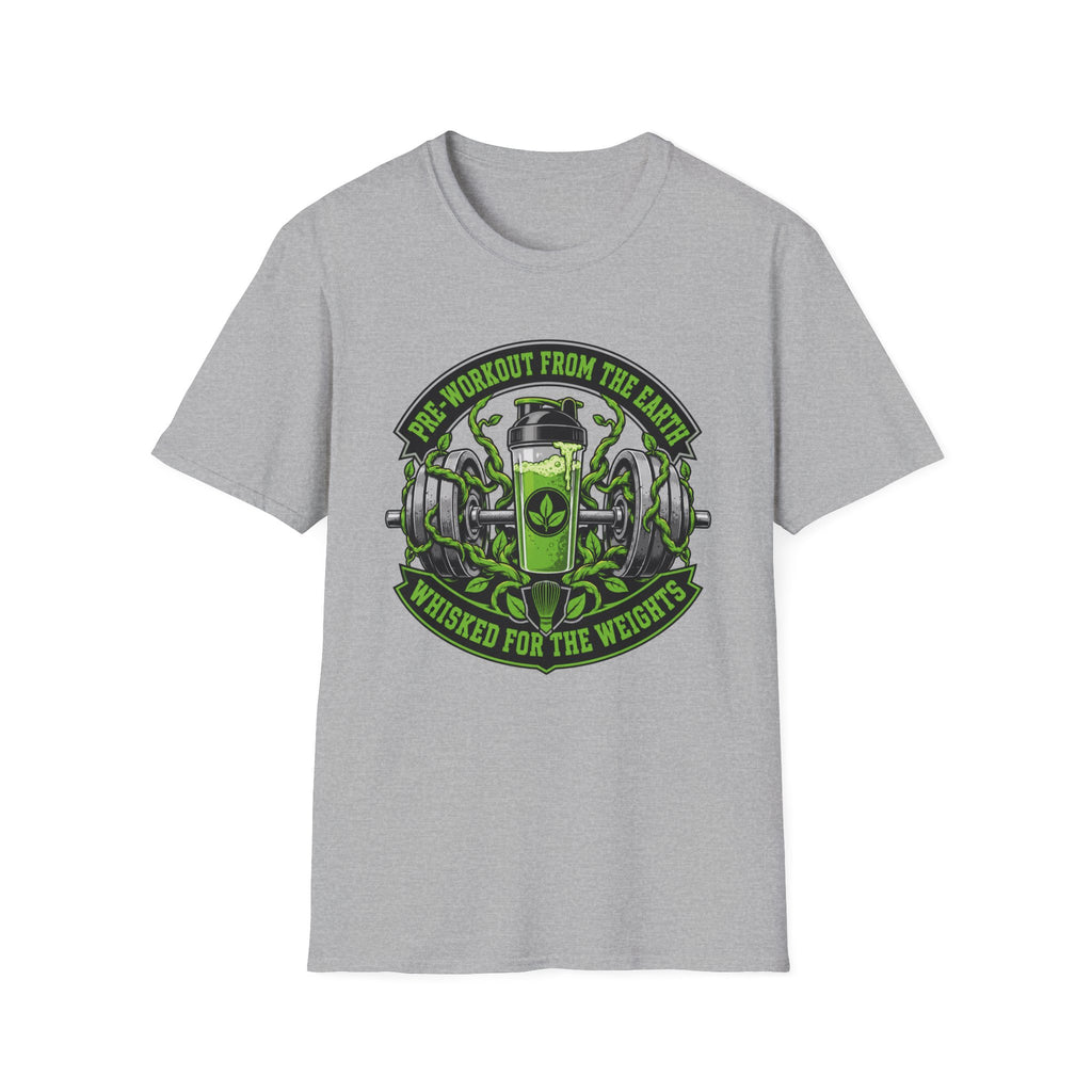 Pre Workout From The Earth Whisked For The Weights T-Shirt