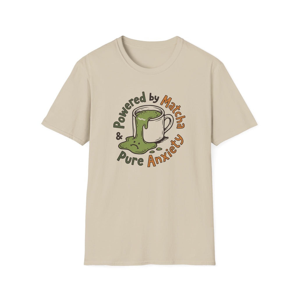 Powered By Matcha & Pure Anxiety T-Shirt