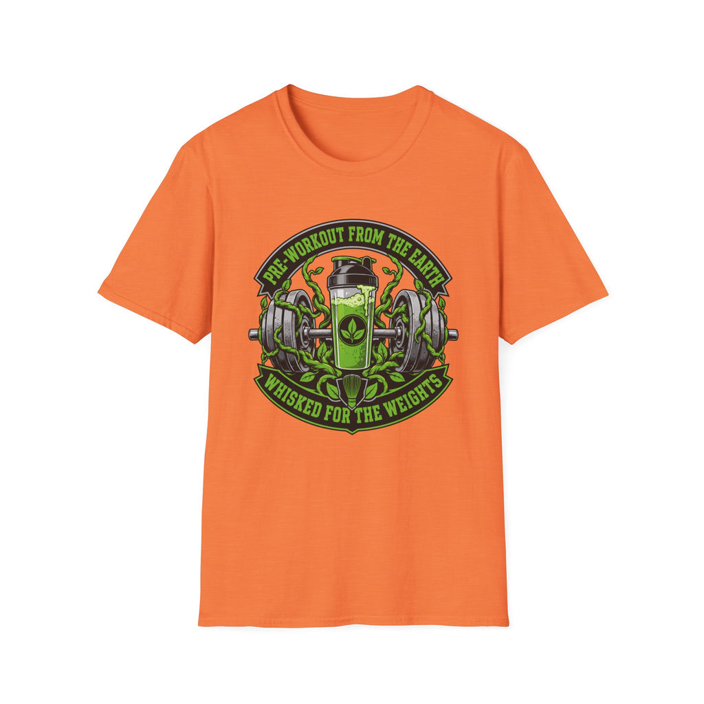 Pre Workout From The Earth Whisked For The Weights T-Shirt