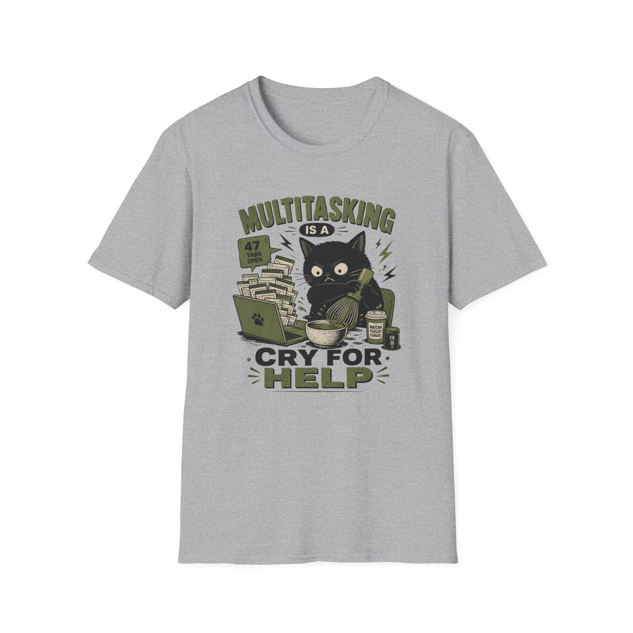 Multi Tasking Is A Cry For Help T-Shirt