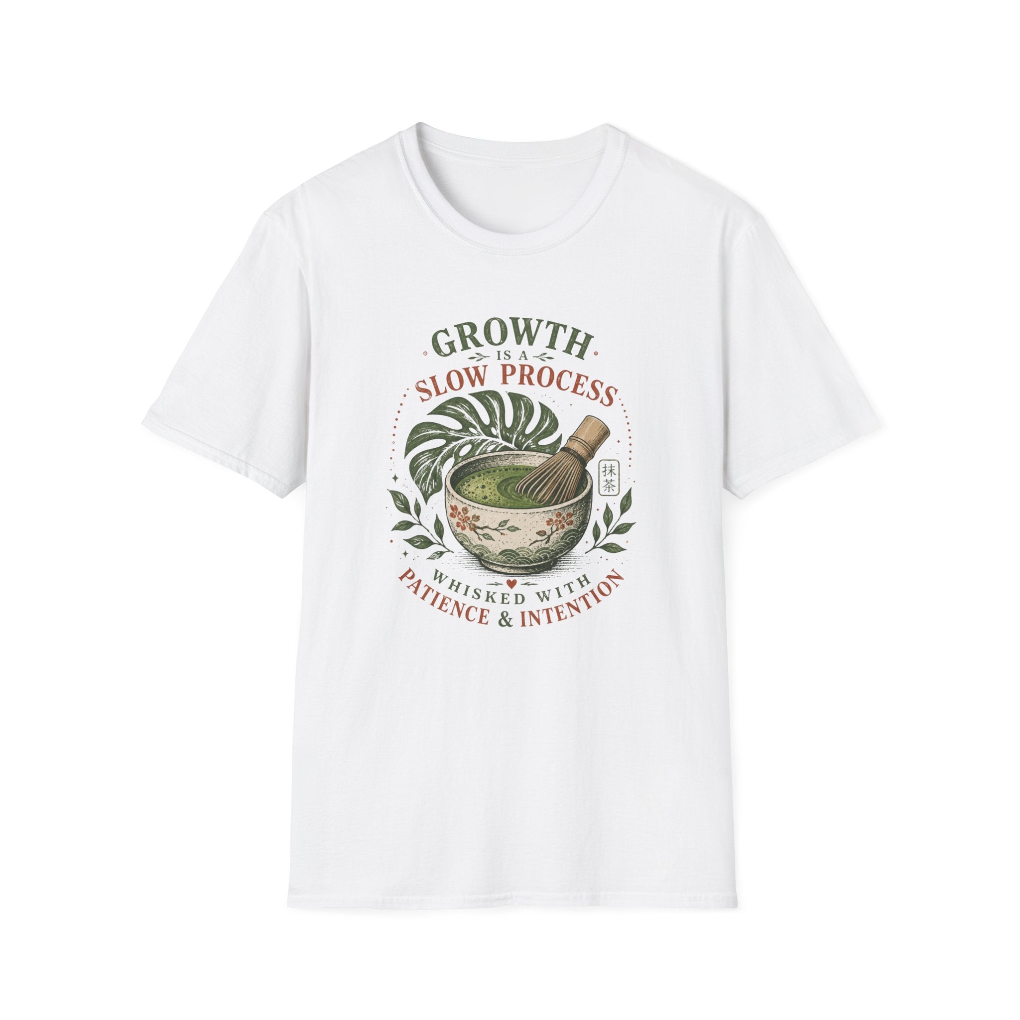 Growth Is A Slow Process Whisked With Patience & IntentionT-Shirt