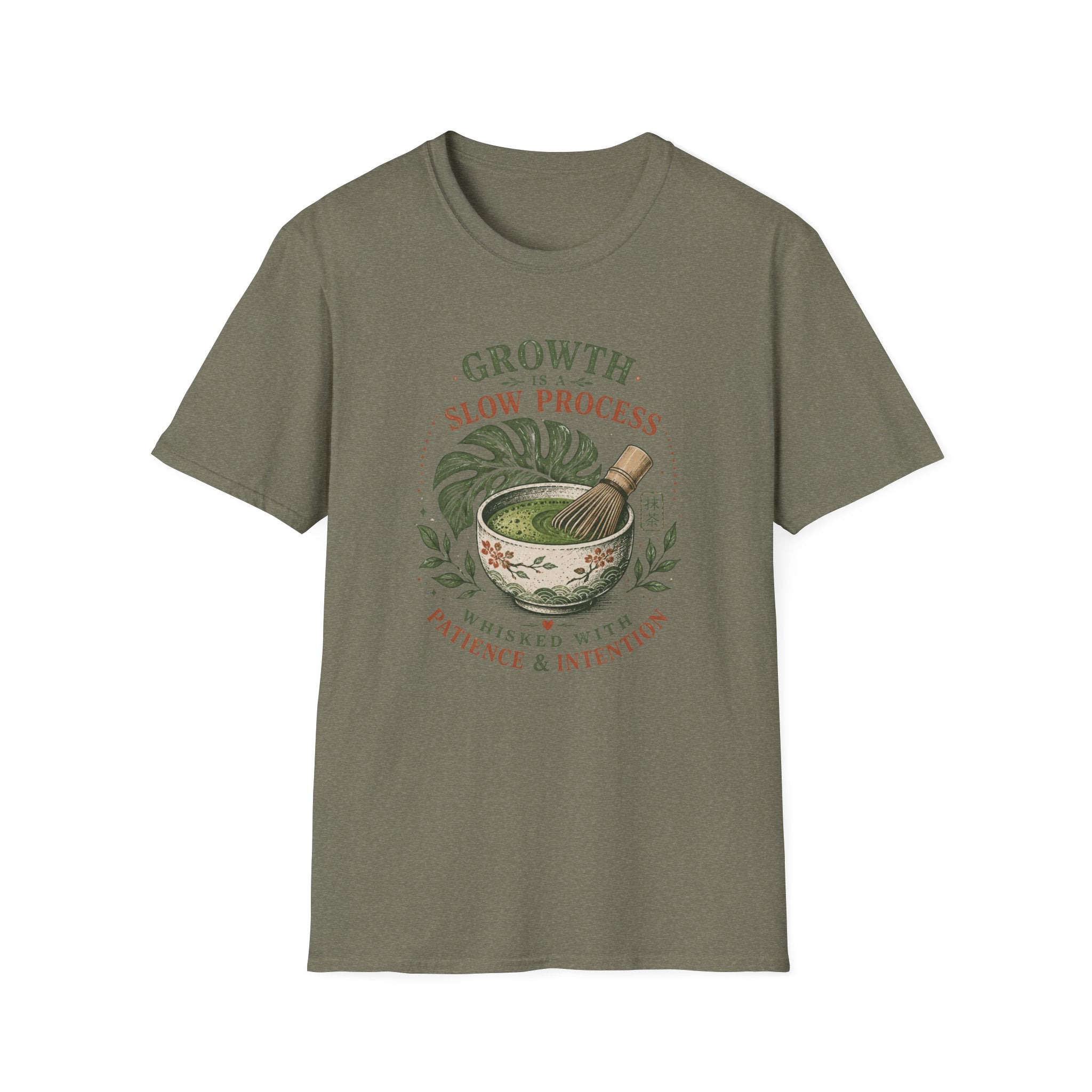 Growth Is A Slow Process Whisked With Patience & IntentionT-Shirt