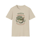 Growth Is A Slow Process Whisked With Patience & IntentionT-Shirt