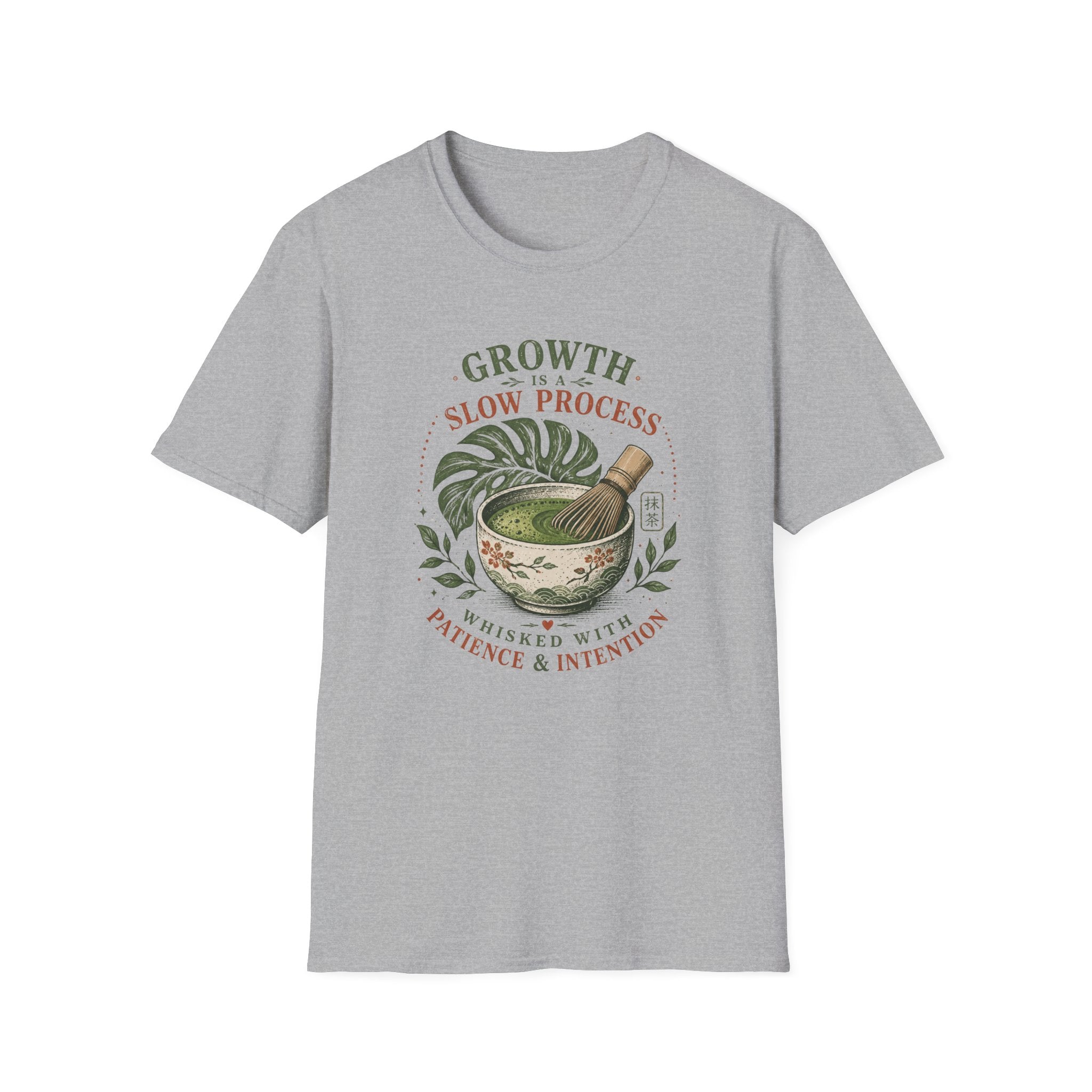 Growth Is A Slow Process Whisked With Patience & IntentionT-Shirt