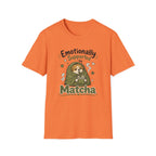 Emotionally Supported By Matcha Puppy T-Shirt