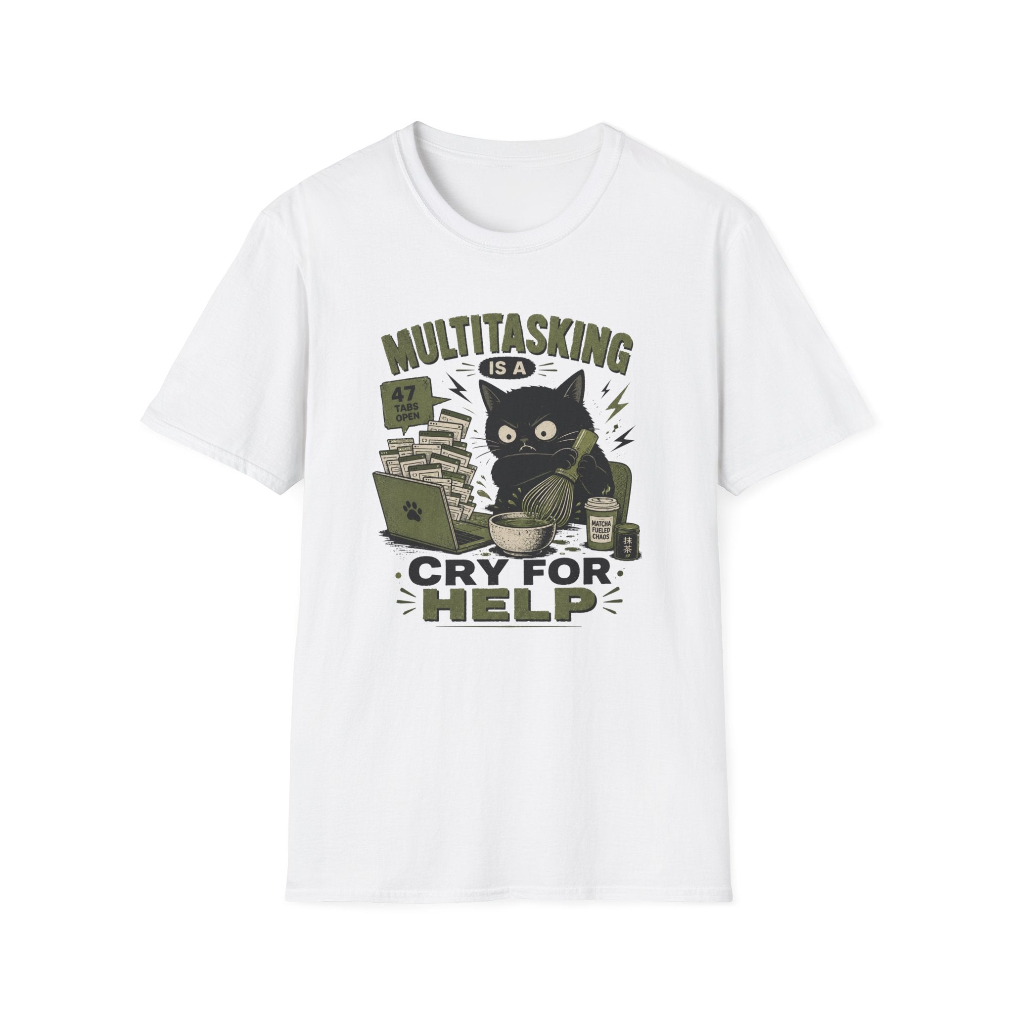 Multi Tasking Is A Cry For Help T-Shirt