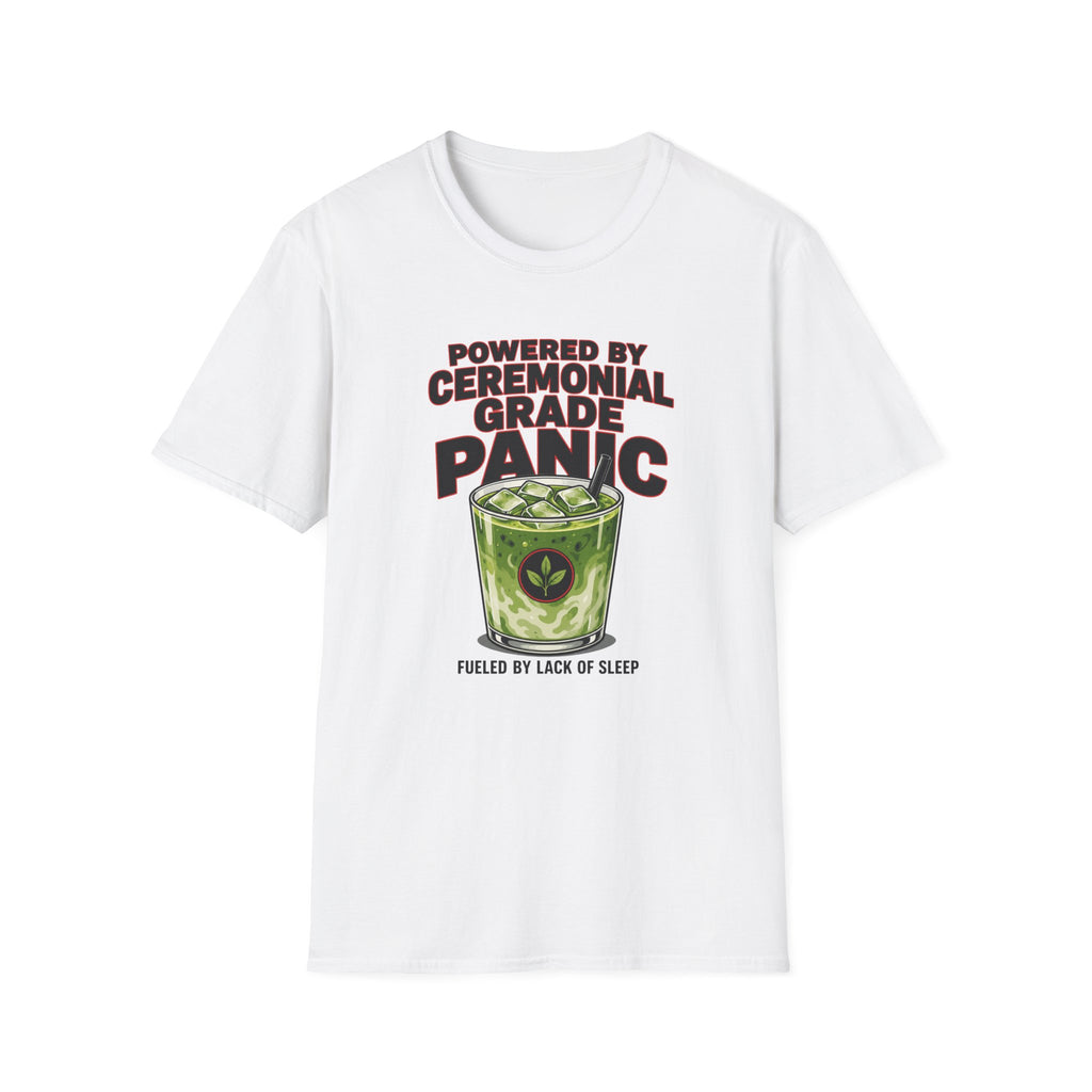 Powered By Ceremonial Grade Panic T-Shirt