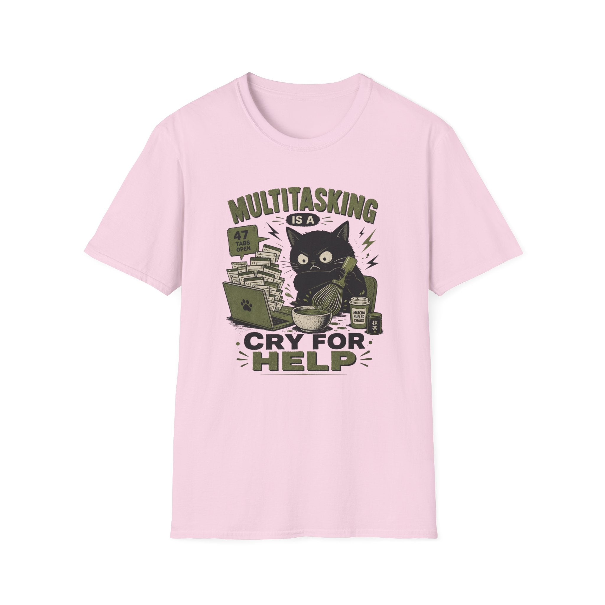 Multi Tasking Is A Cry For Help T-Shirt