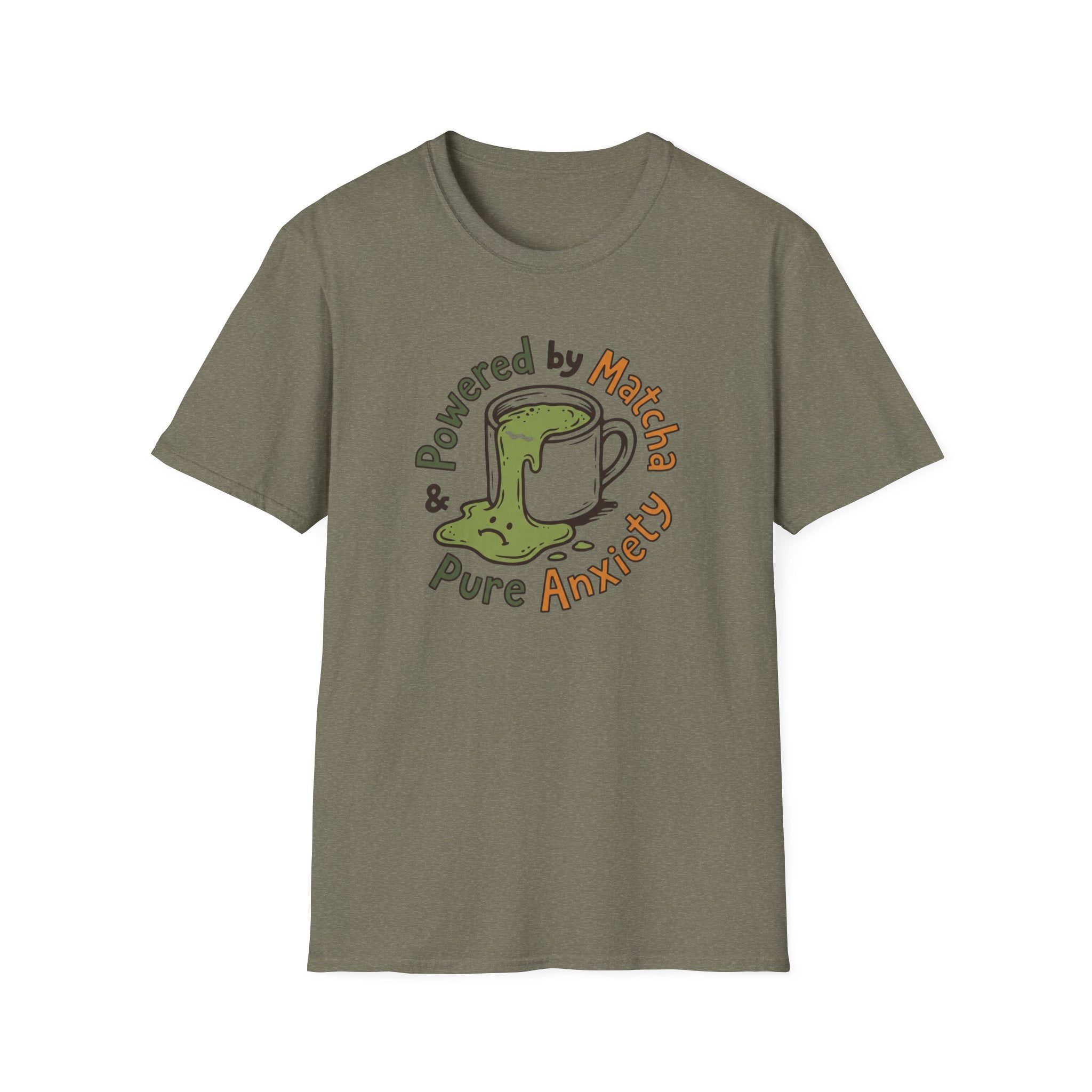Powered By Matcha & Pure Anxiety T-Shirt