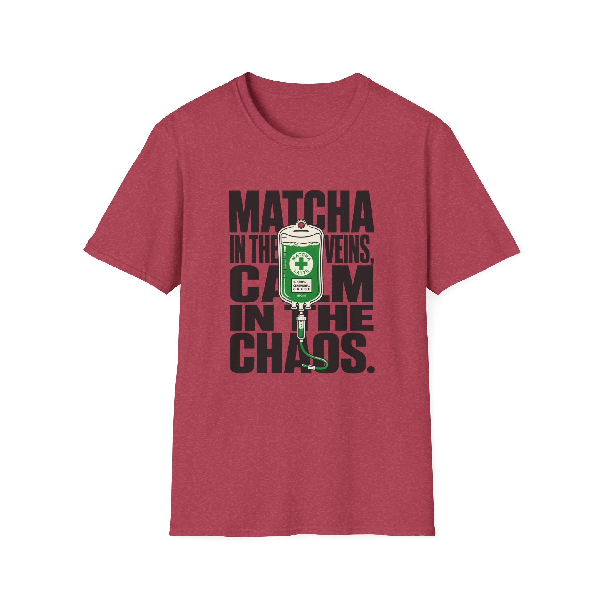 Matcha In The Veins Calm In The Chaos T-Shirt