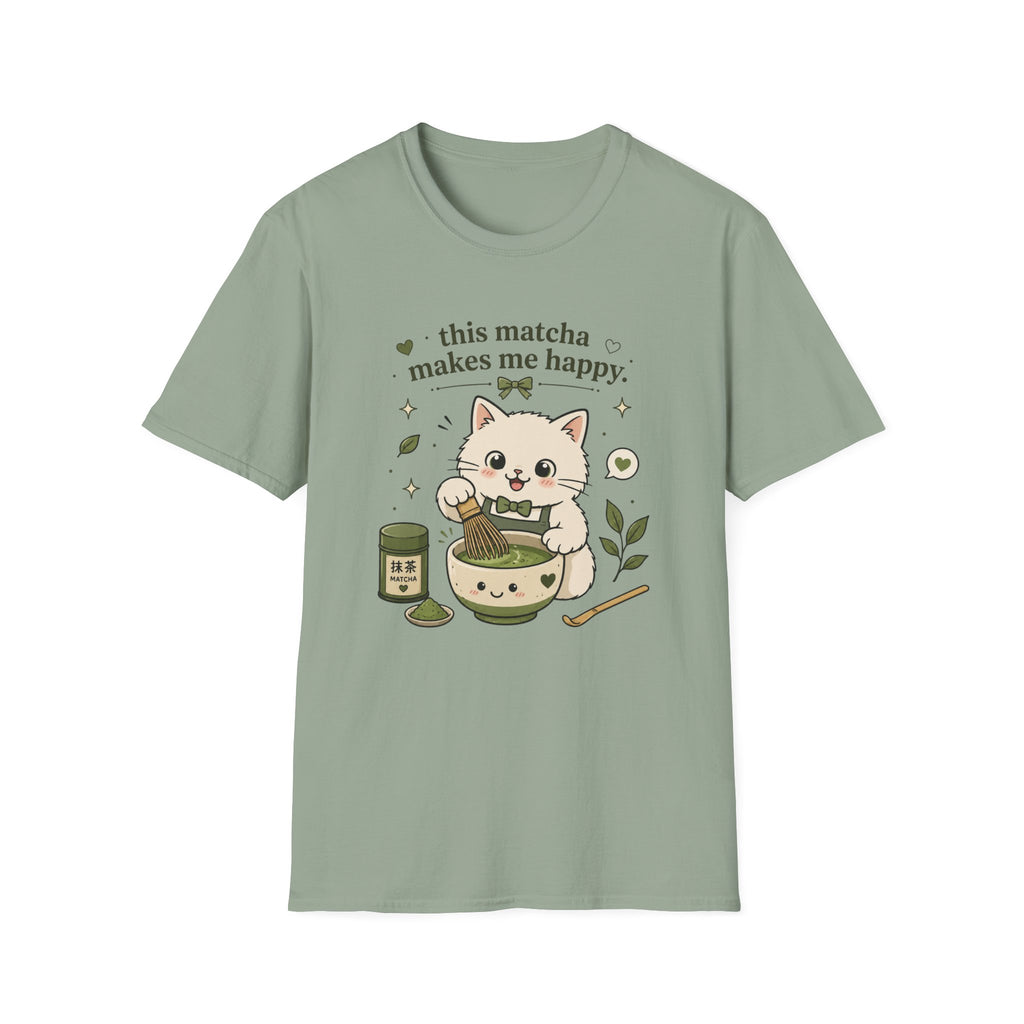 This Matcha Makes Me Happy Label T-Shirt