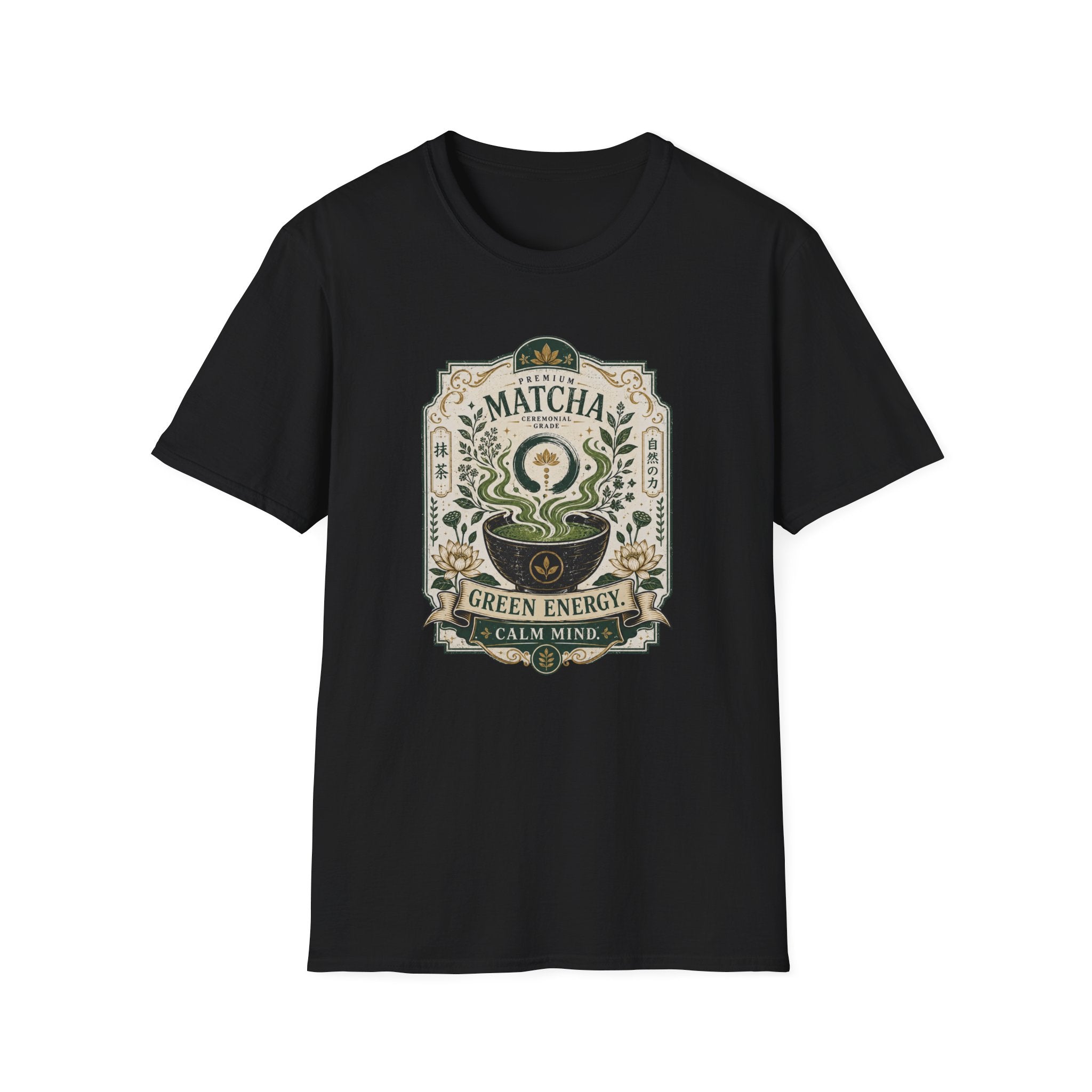 Matcha Green Energy Calm Mind T-Shirt