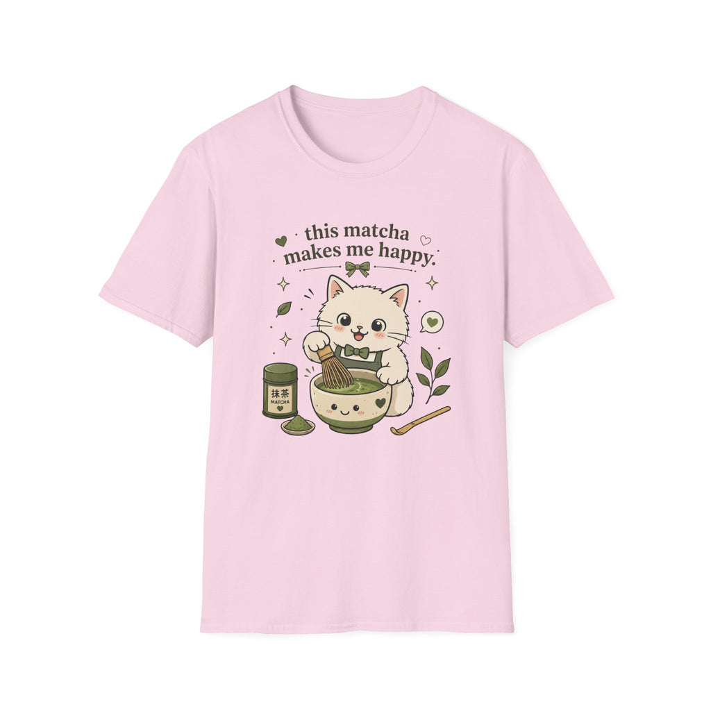 This Matcha Makes Me Happy Label T-Shirt