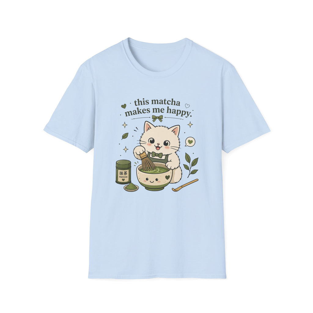 This Matcha Makes Me Happy Label T-Shirt