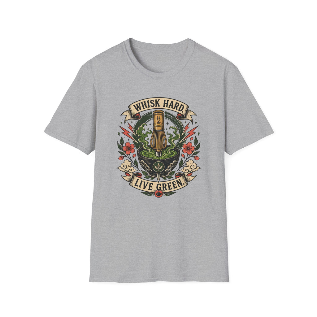 Whisk Hard Live Green T-Shirt