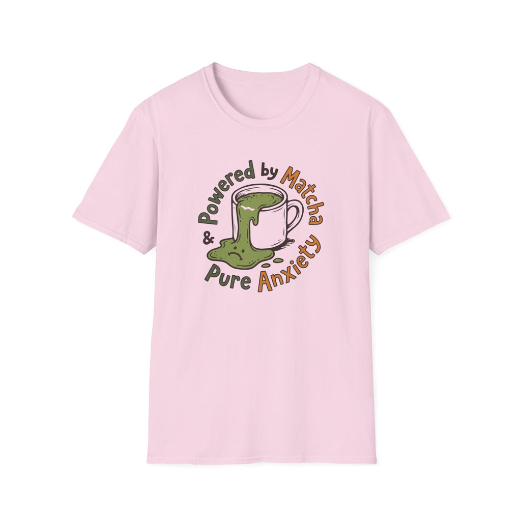 Powered By Matcha & Pure Anxiety T-Shirt