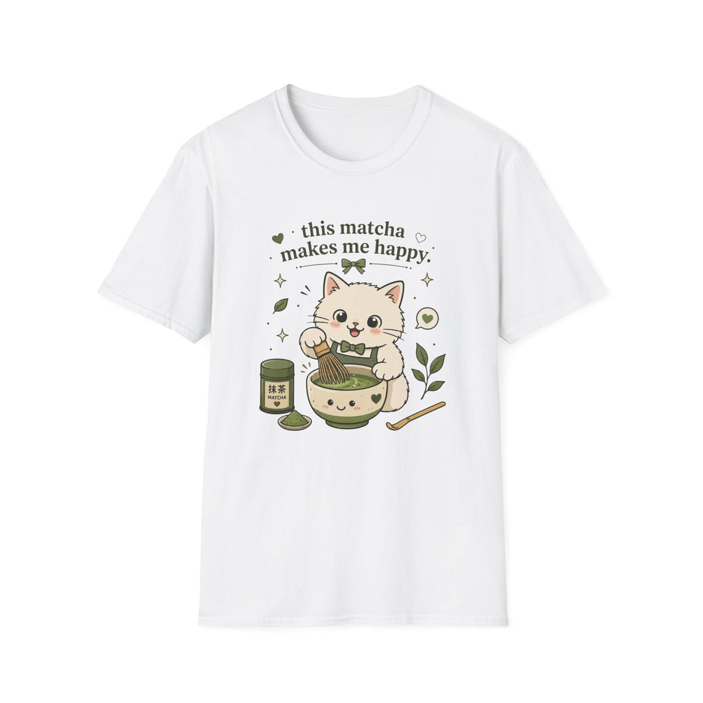 This Matcha Makes Me Happy Label T-Shirt