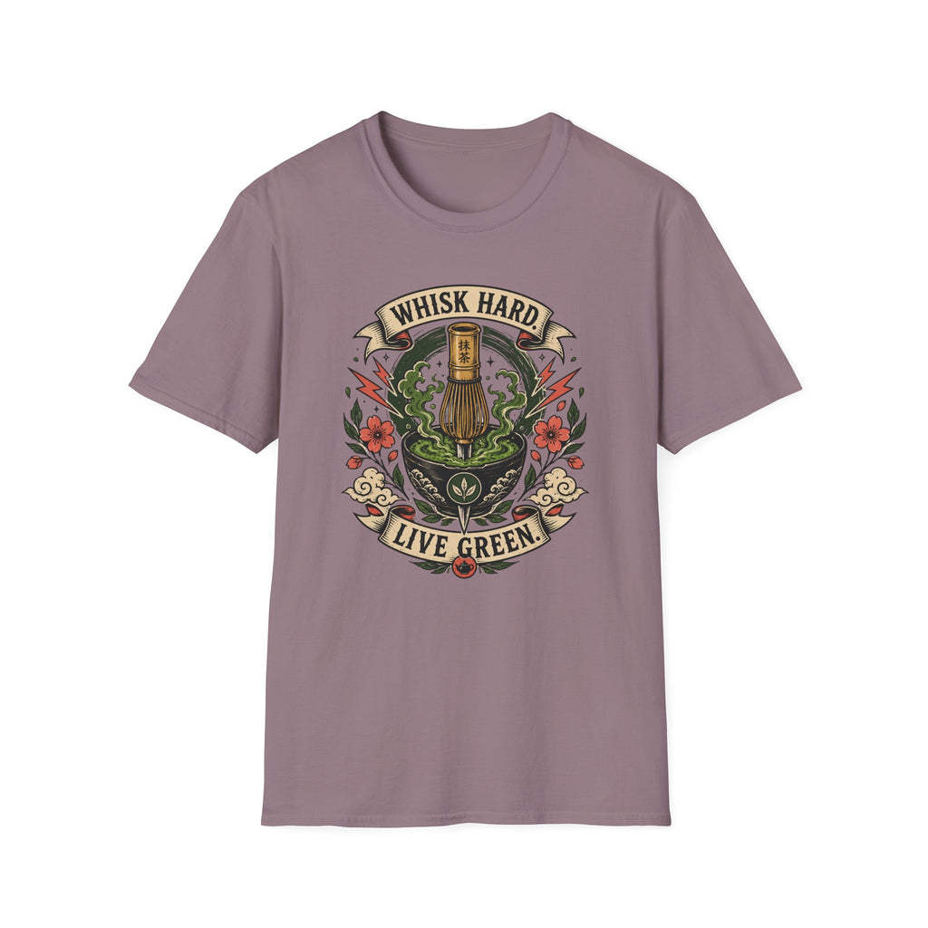 Whisk Hard Live Green T-Shirt
