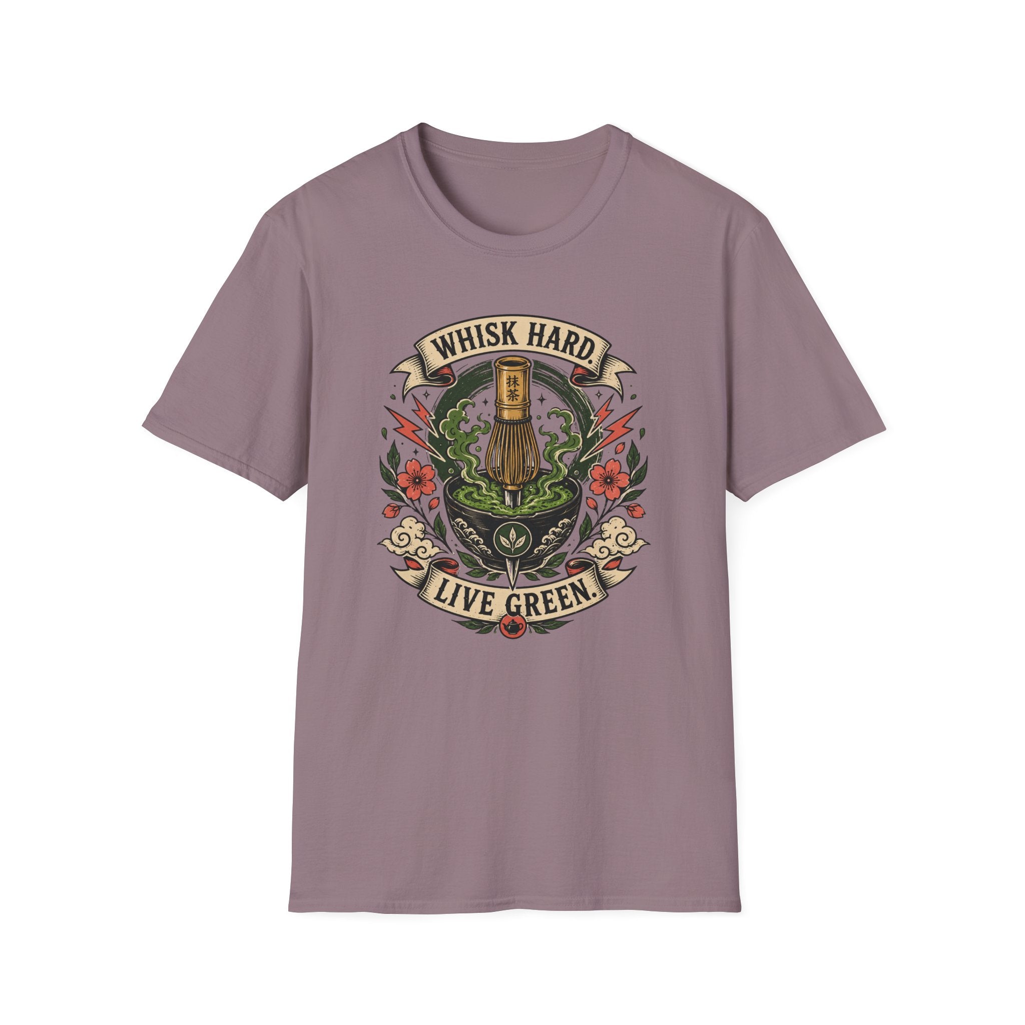 Whisk Hard Live Green T-Shirt