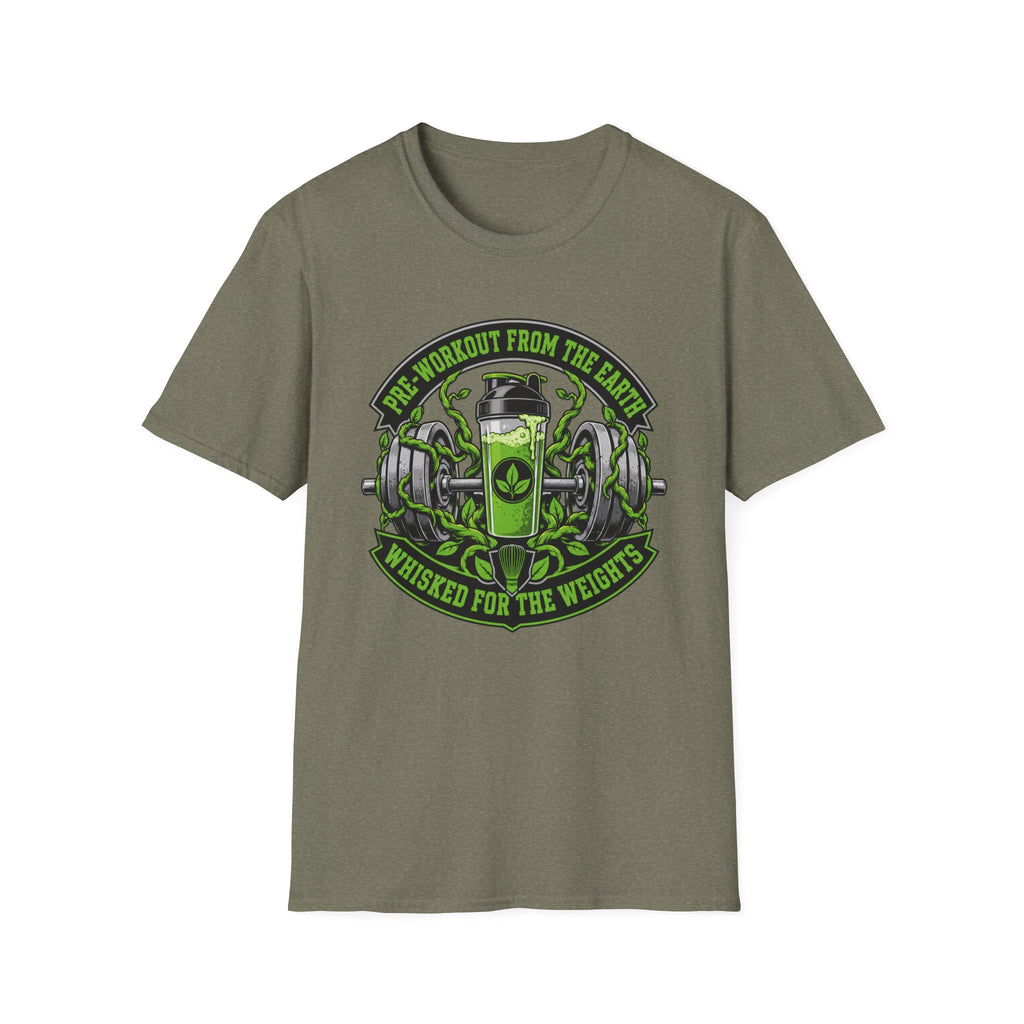 Pre Workout From The Earth Whisked For The Weights T-Shirt