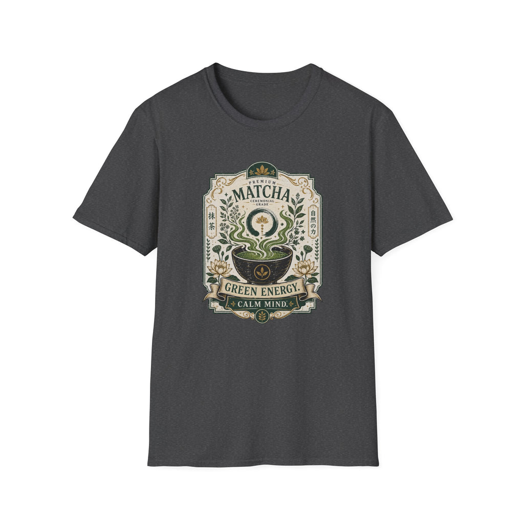 Matcha Green Energy Calm Mind T-Shirt