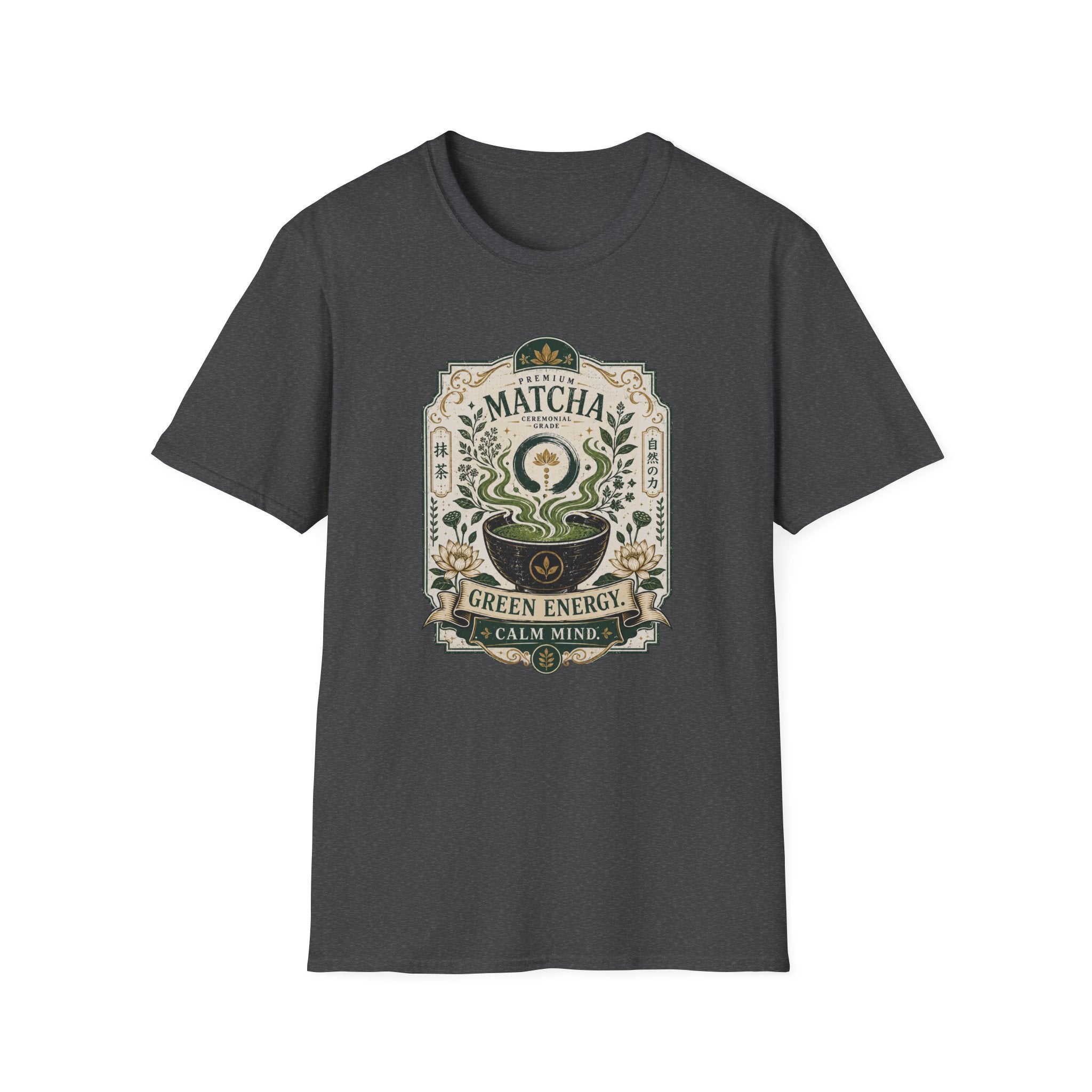 Matcha Green Energy Calm Mind T-Shirt